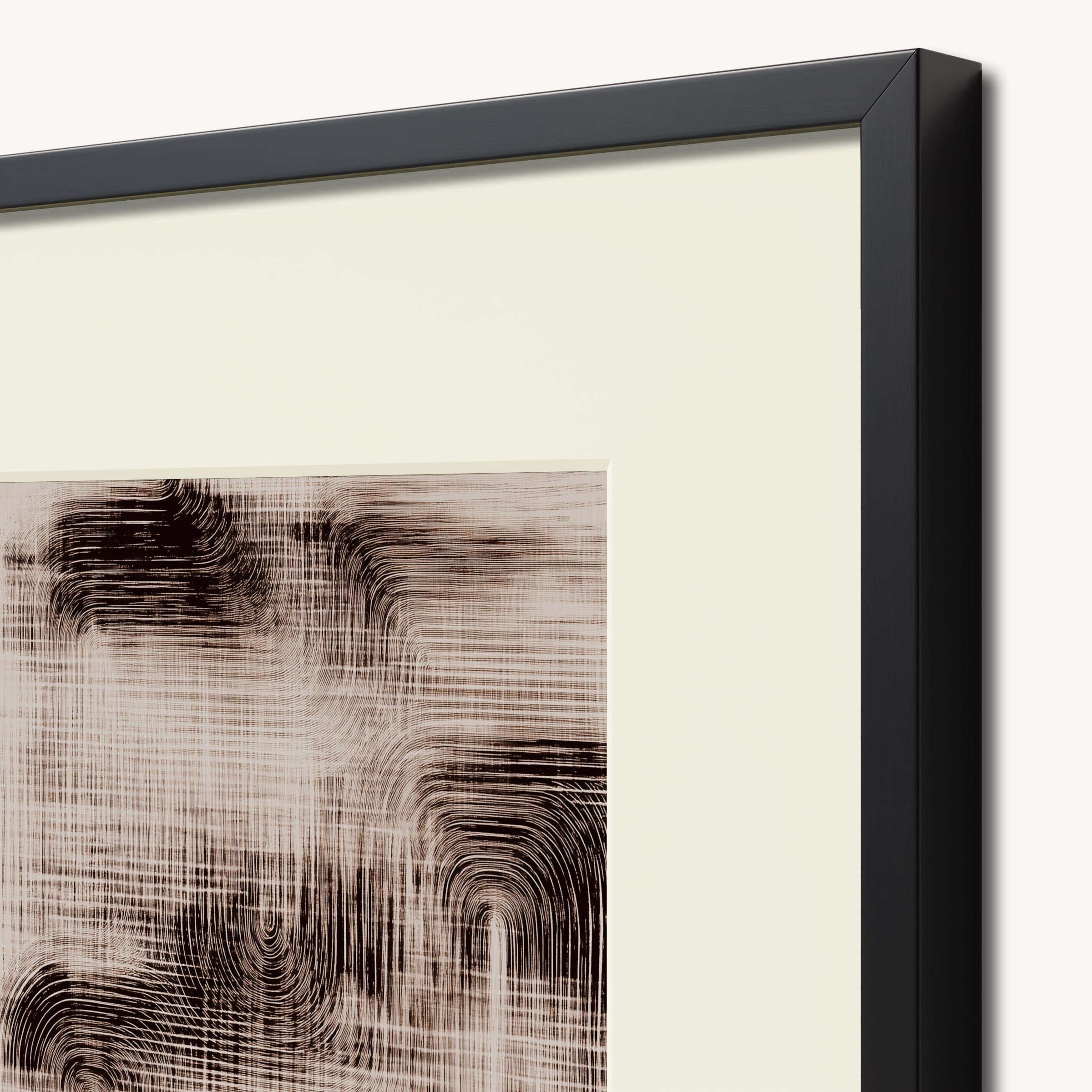 Blurred Grid Pattern WALL ART