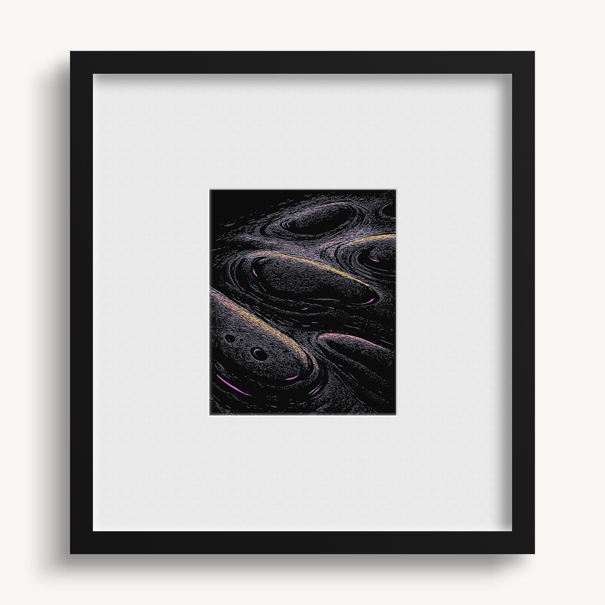 "TEMPORAL FLUX" WALL ART