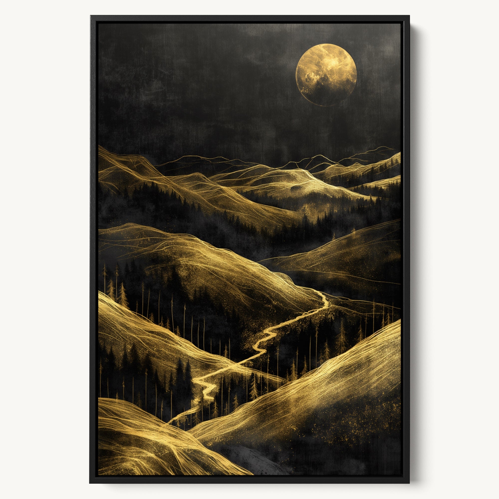 "GOLDEN VALLEY" WALL ART 2x3