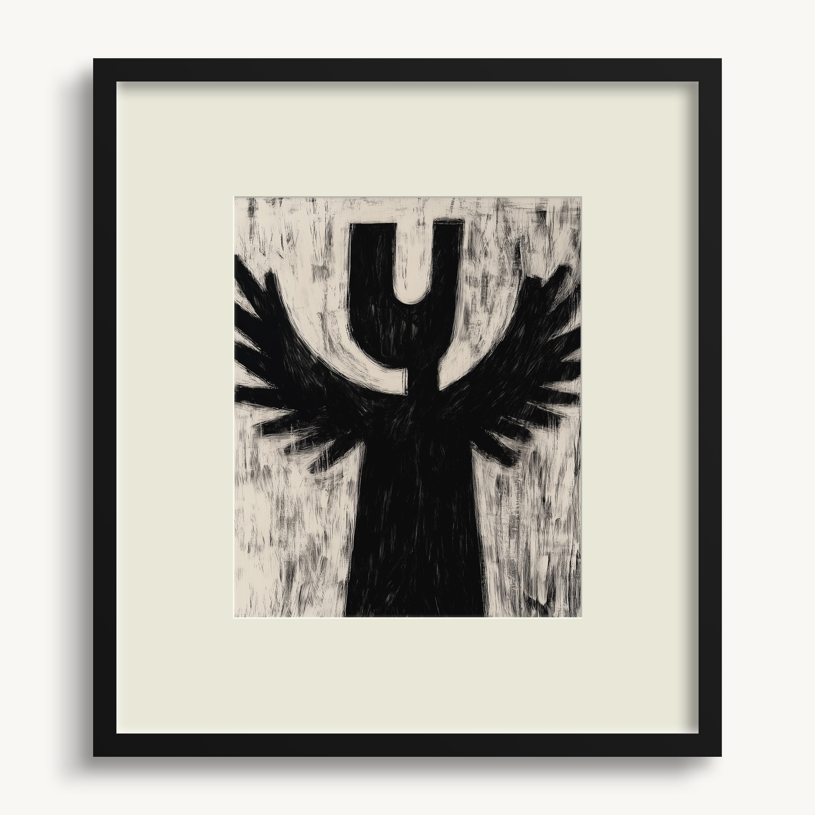 Outstretched Arms Figure WALL ART