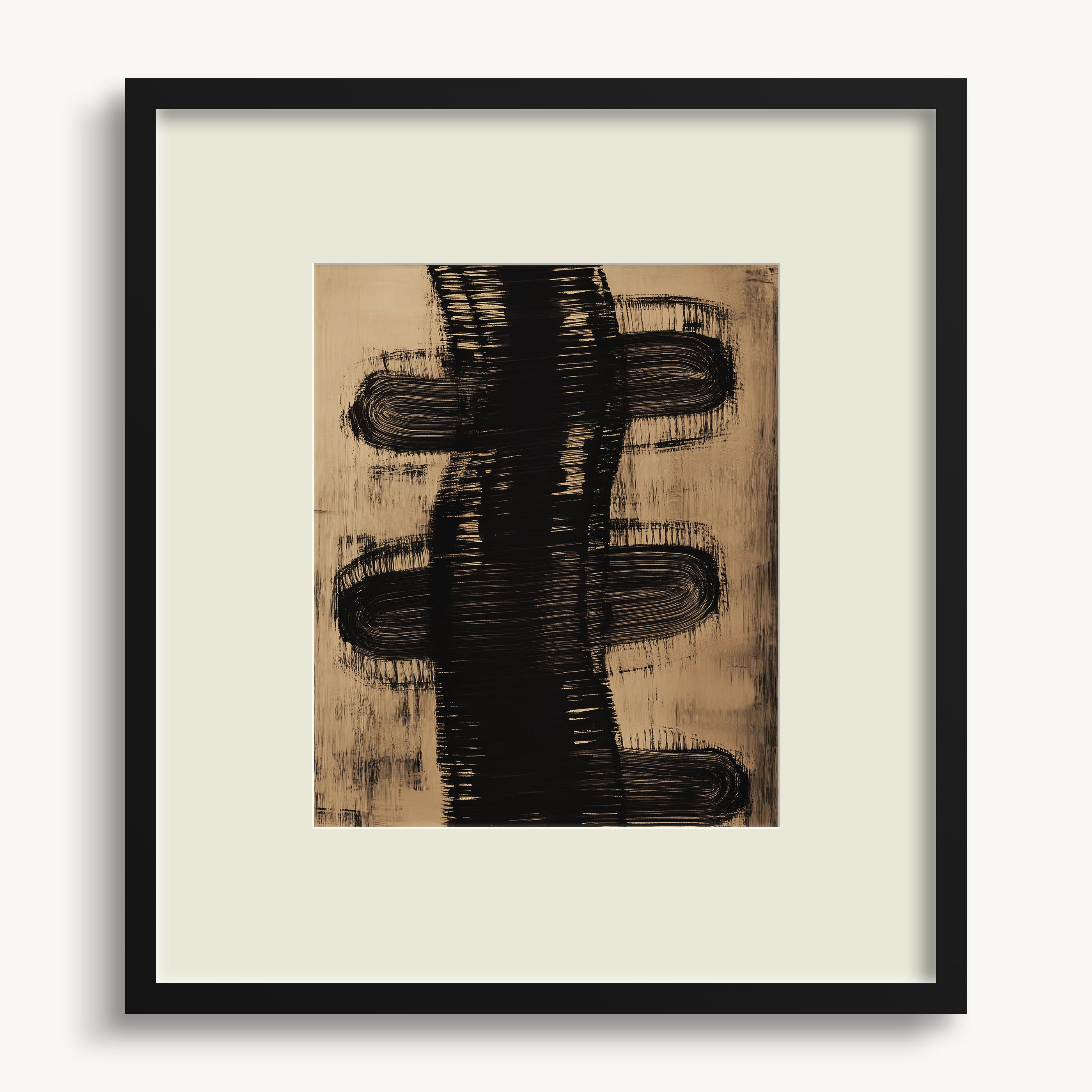 Vertical Brushstrokes WALL ART