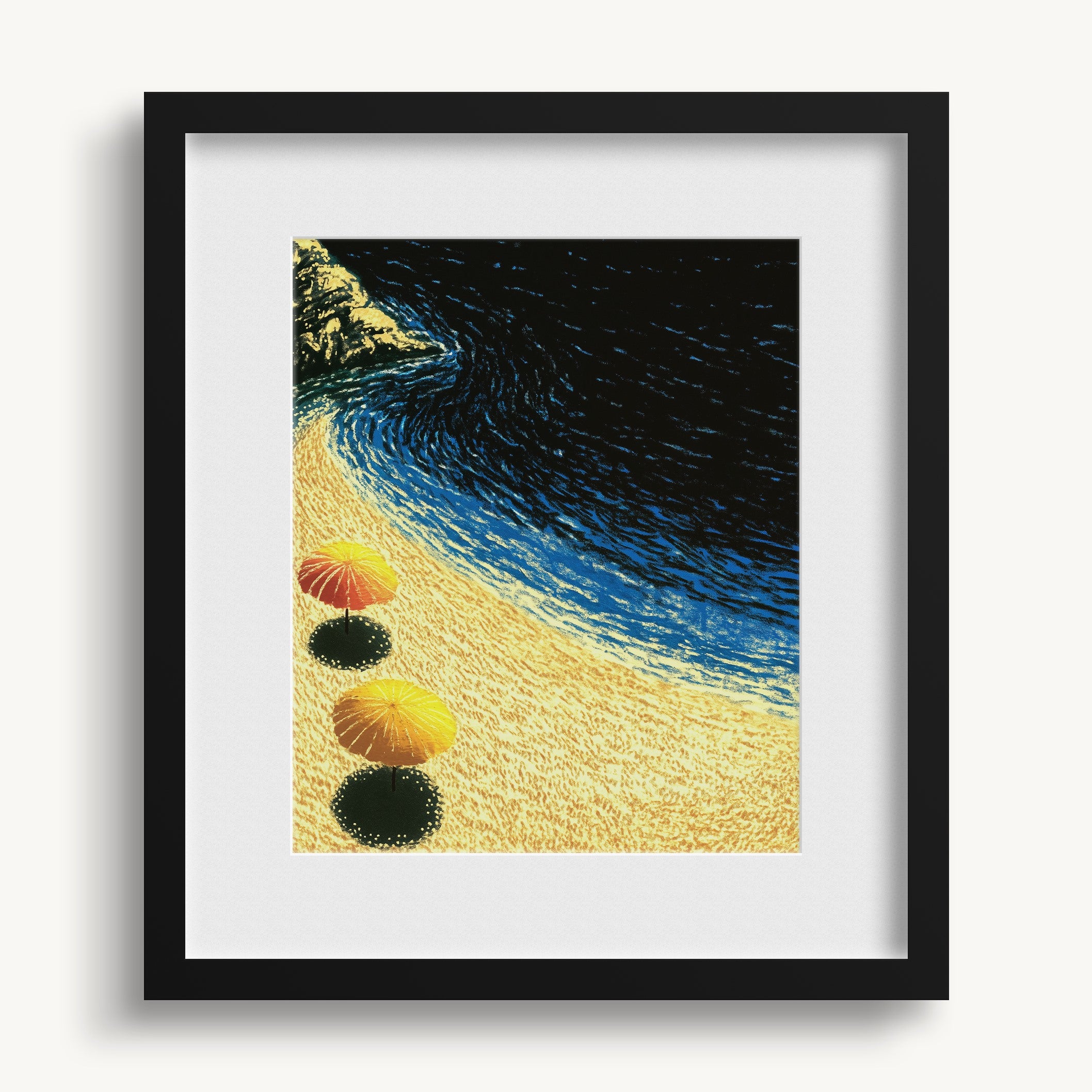 Sunny Beach Scene WALL ART