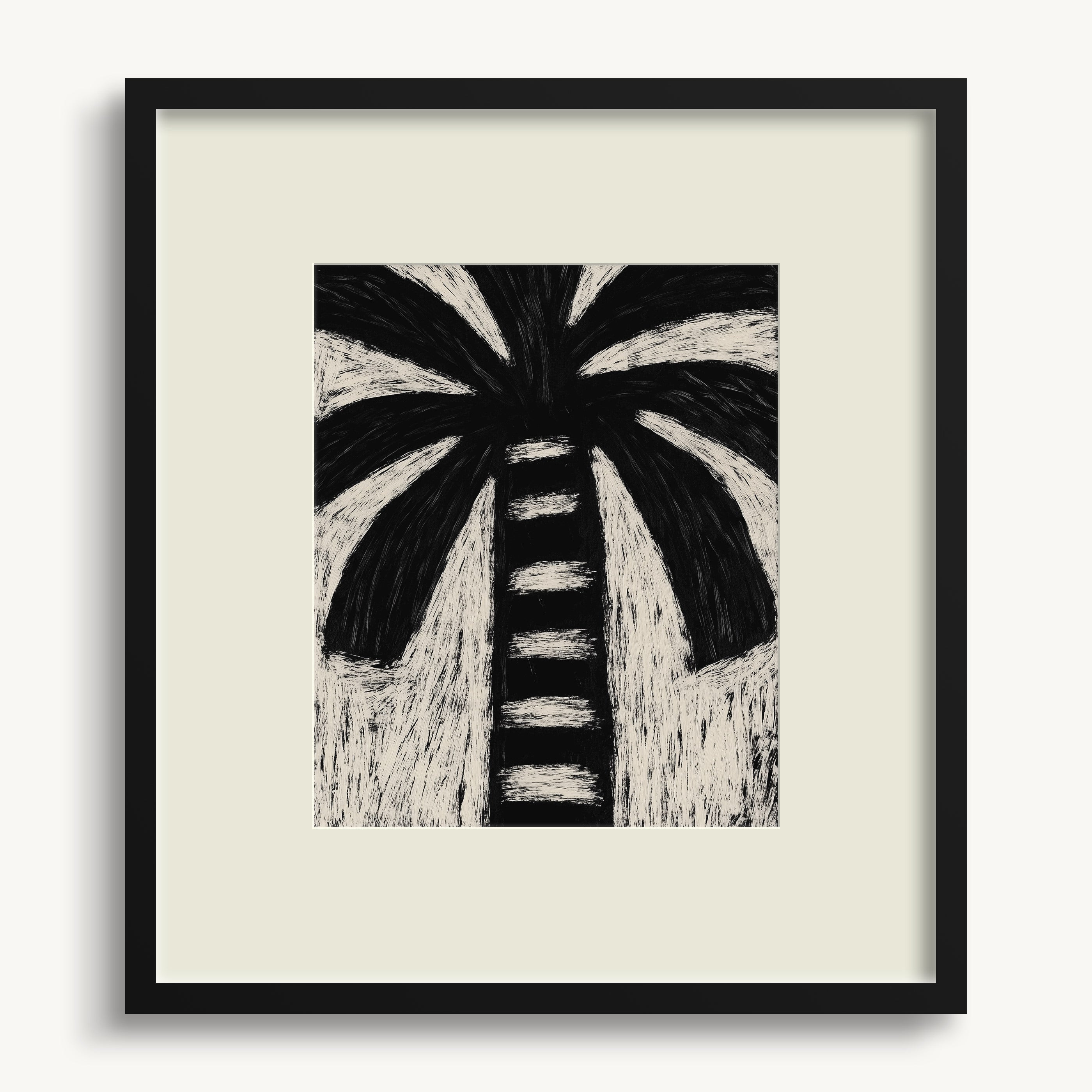 Stylized Palm Tree WALL ART