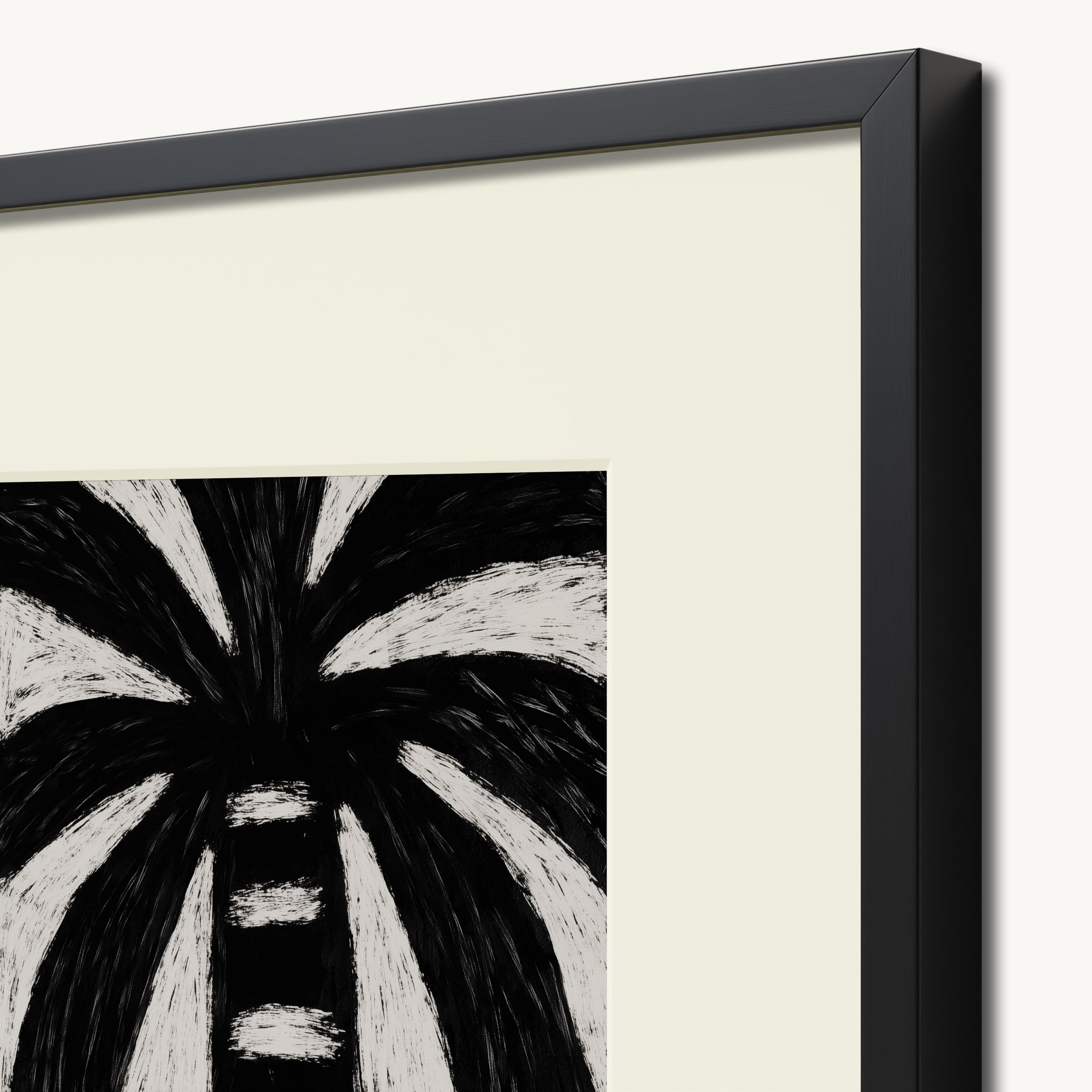 Stylized Palm Tree WALL ART