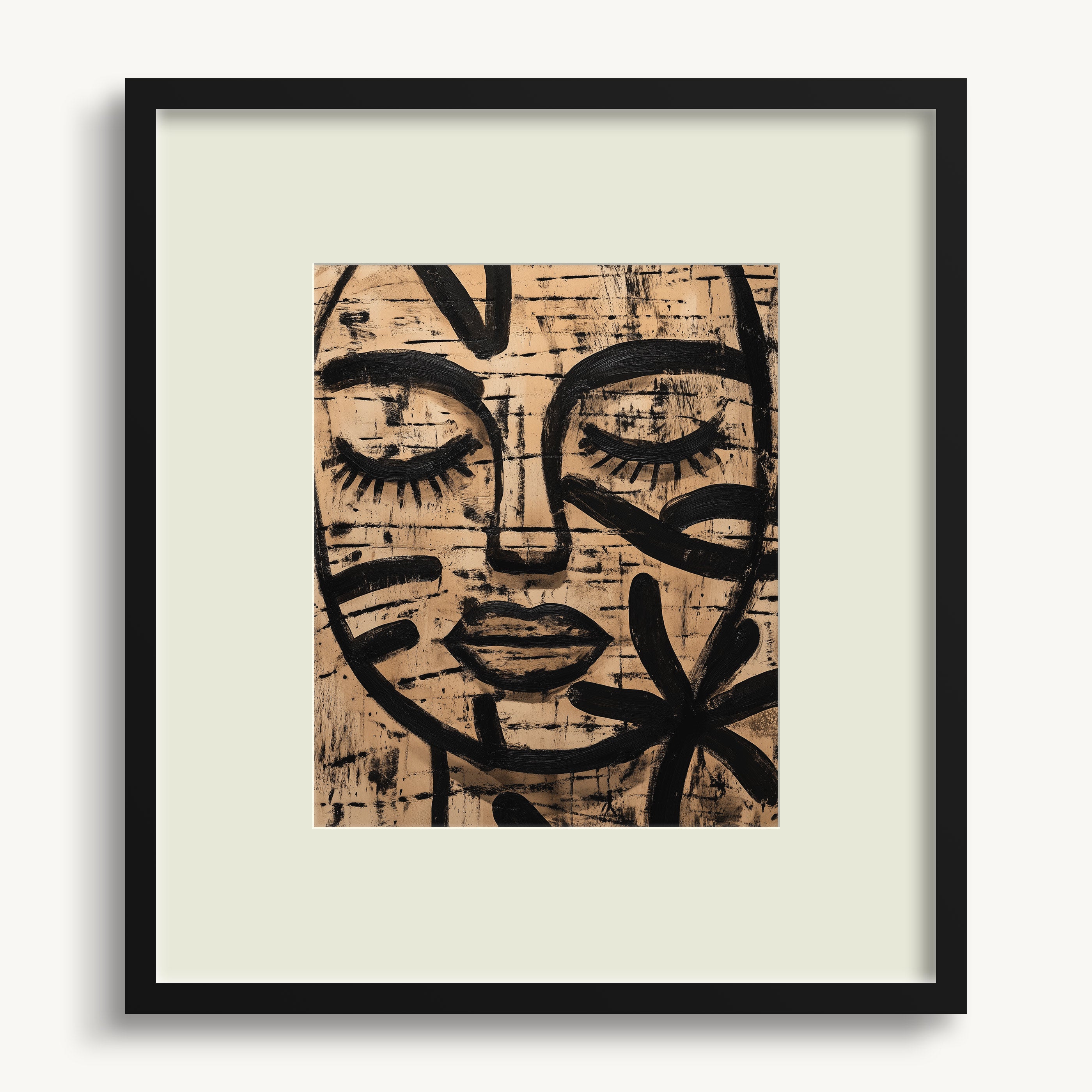 Tribal Face WALL ART