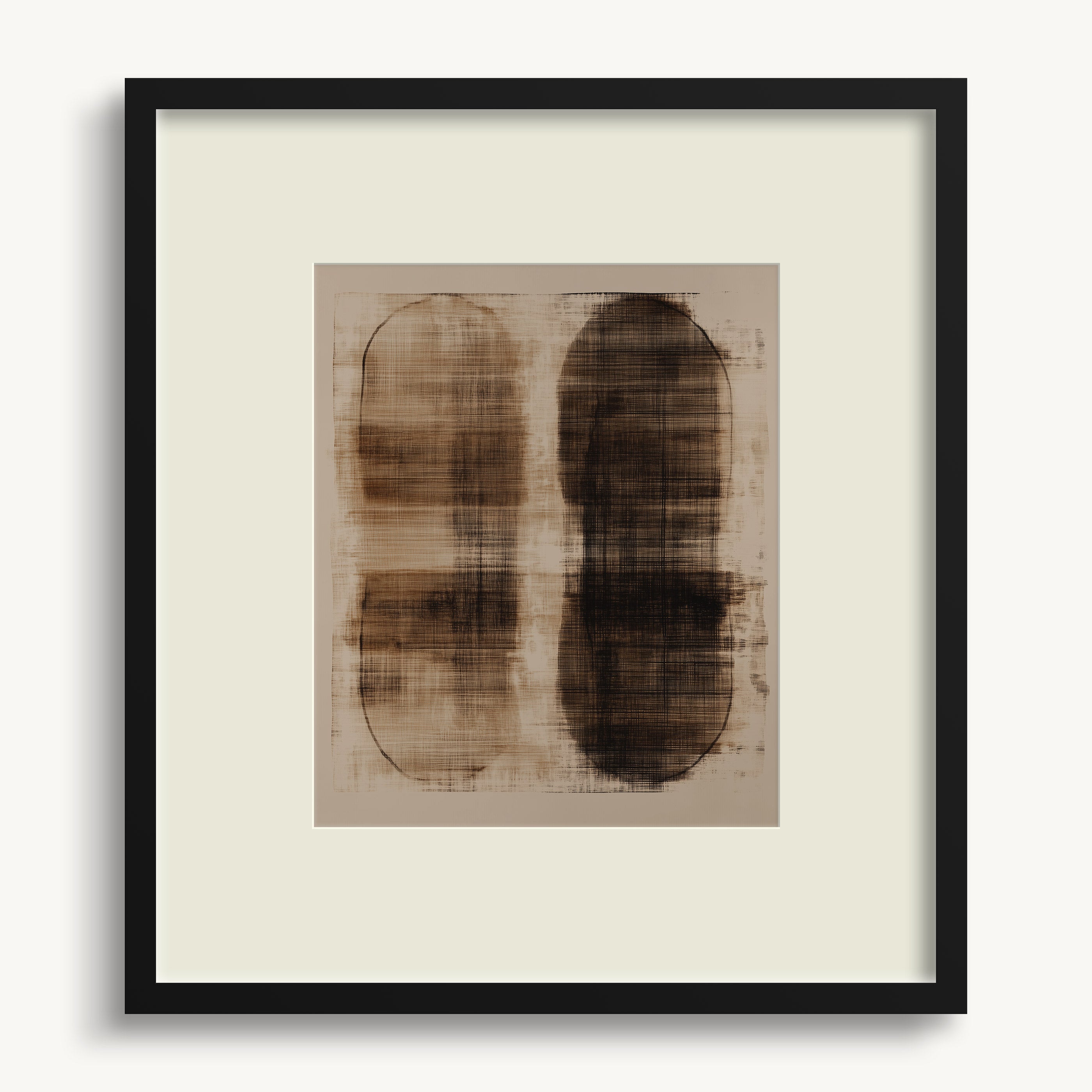 Blurred Ovals WALL ART