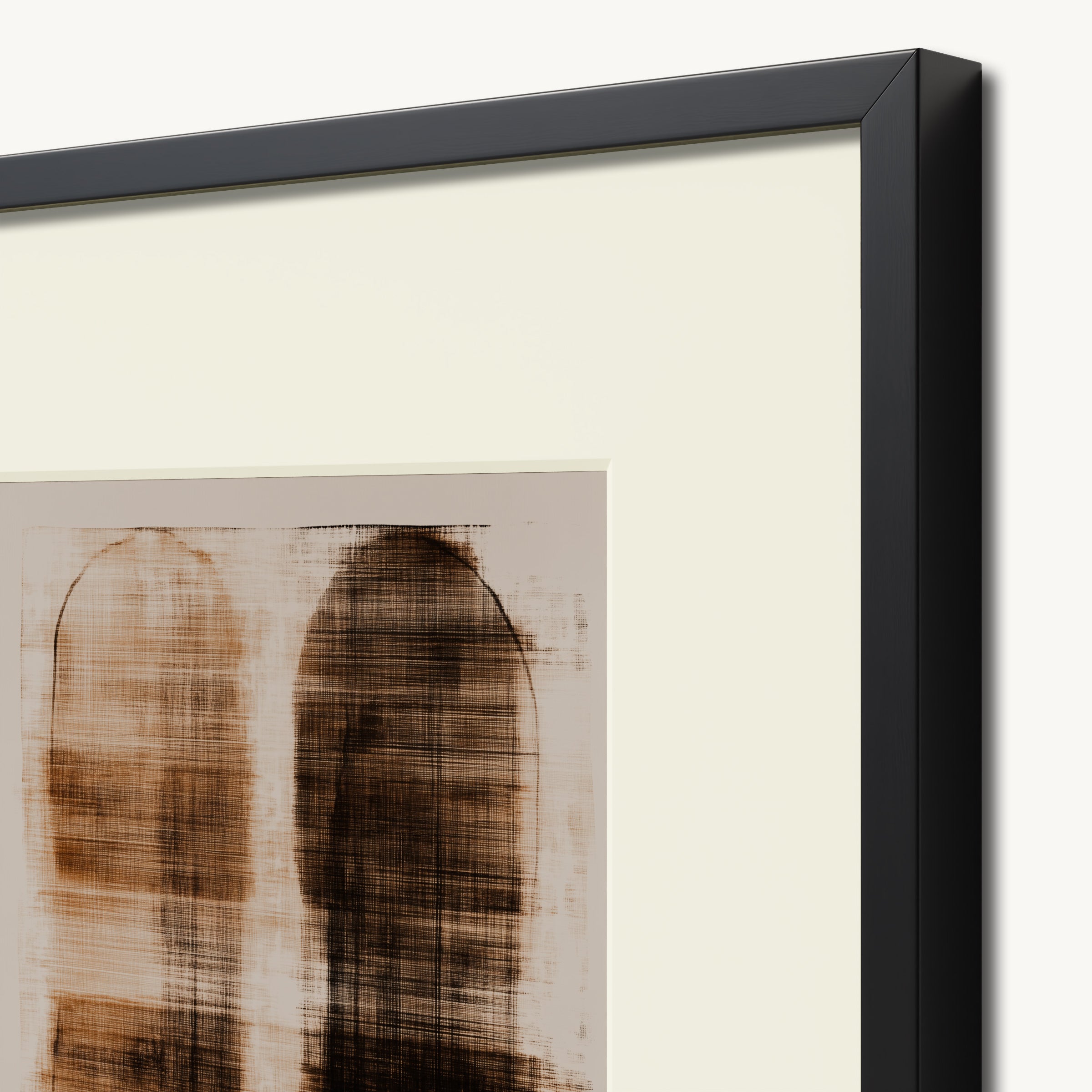 Blurred Ovals WALL ART