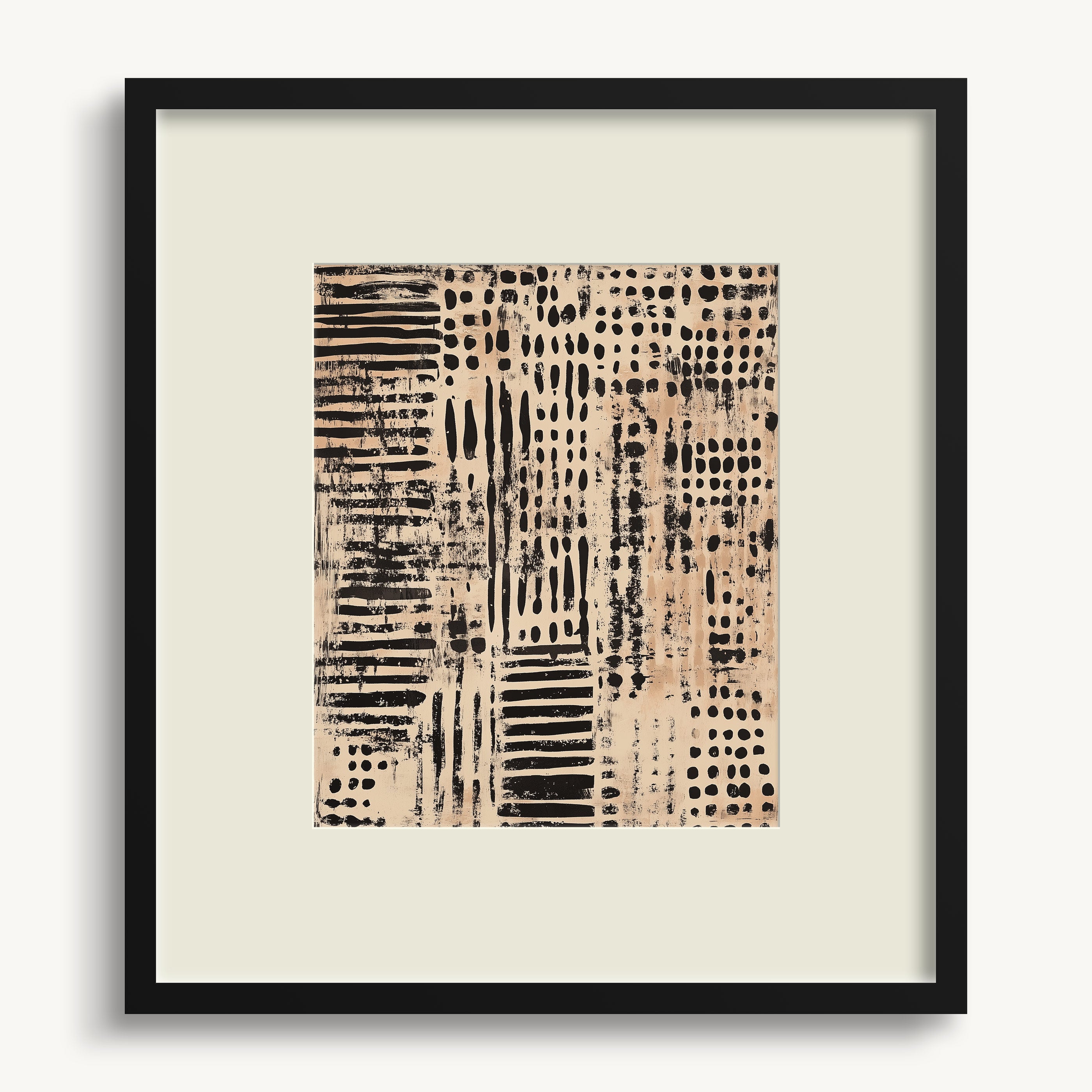 Textured Grid WALL ART