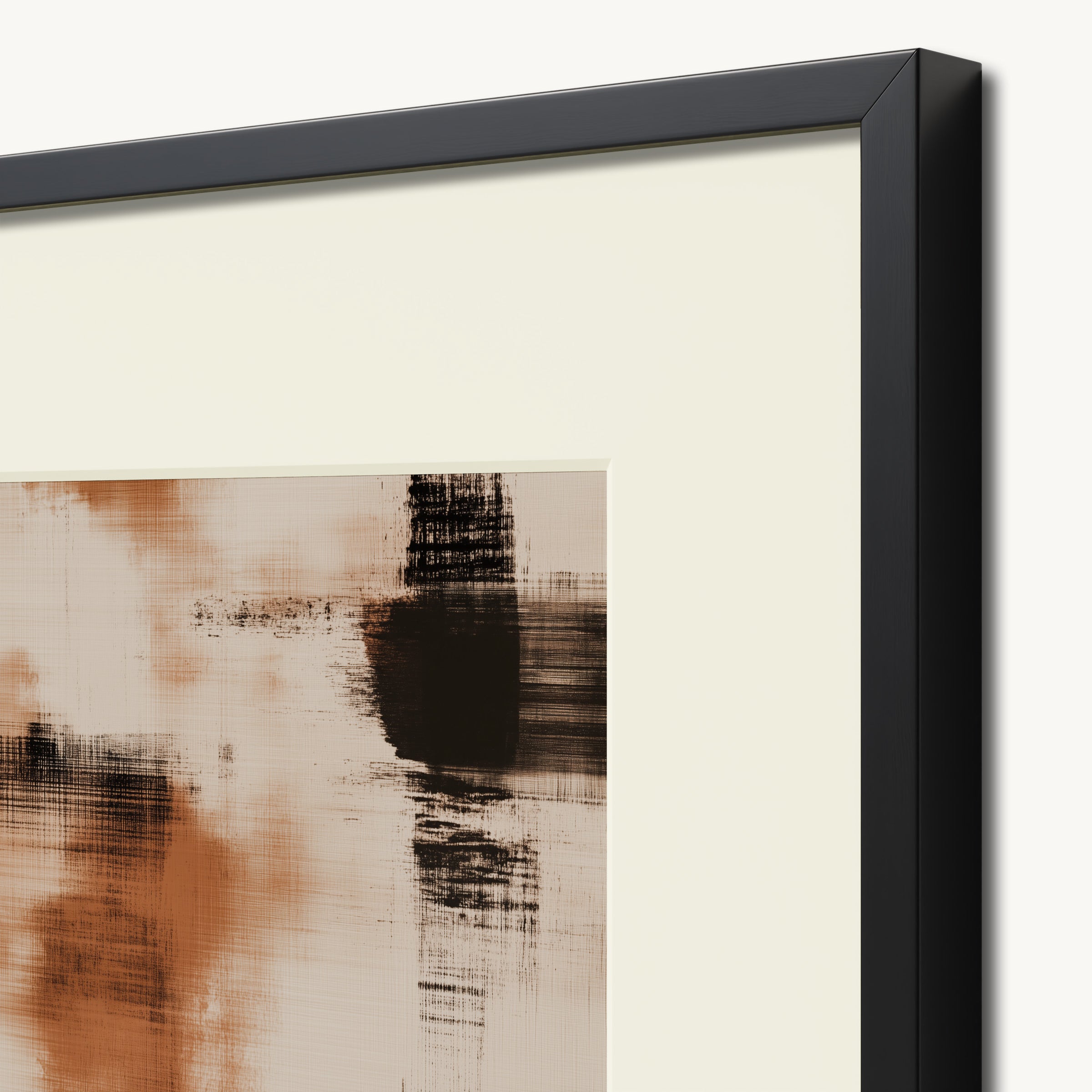 Abstract Brush Strokes WALL ART