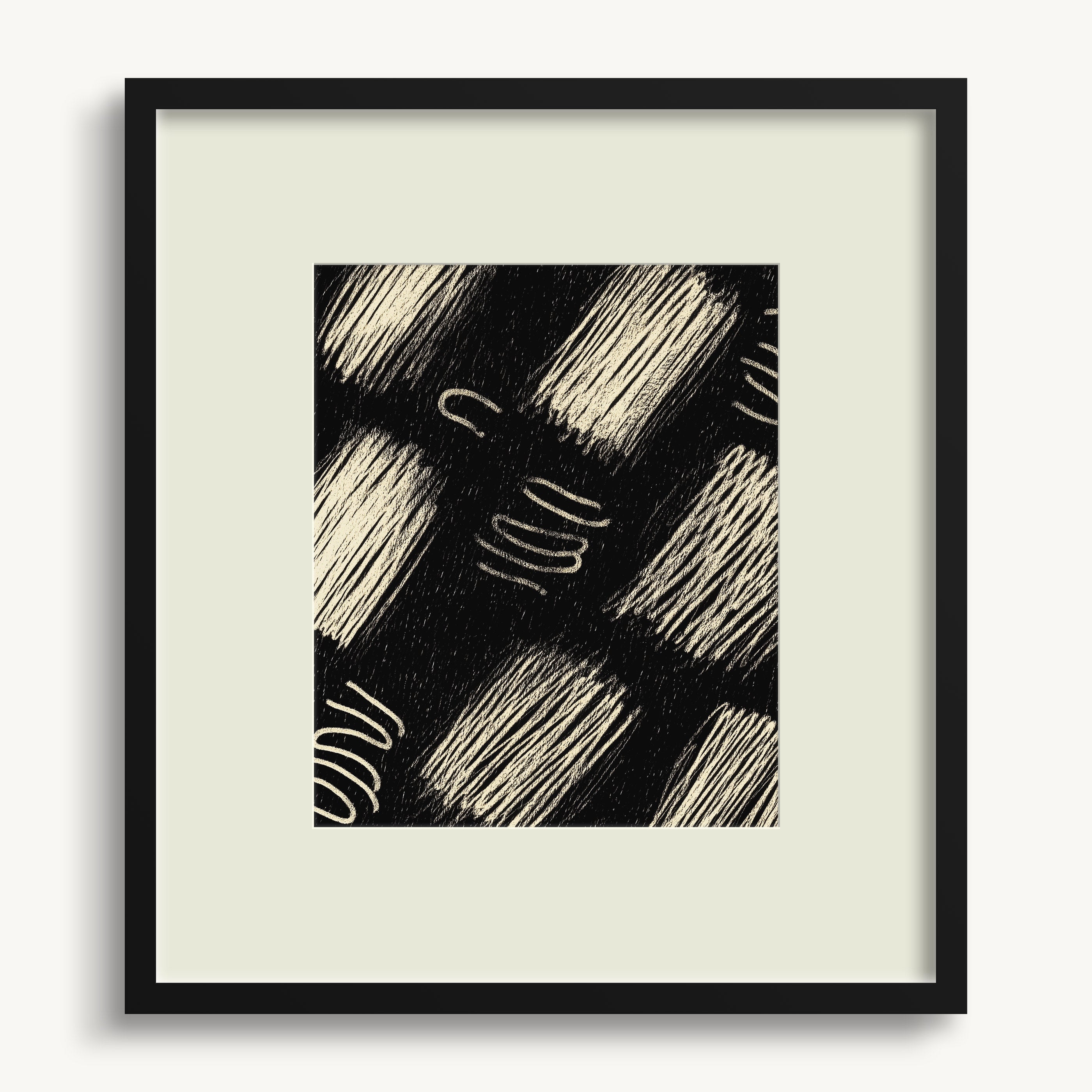 Woven Diagonal Patterns WALL ART