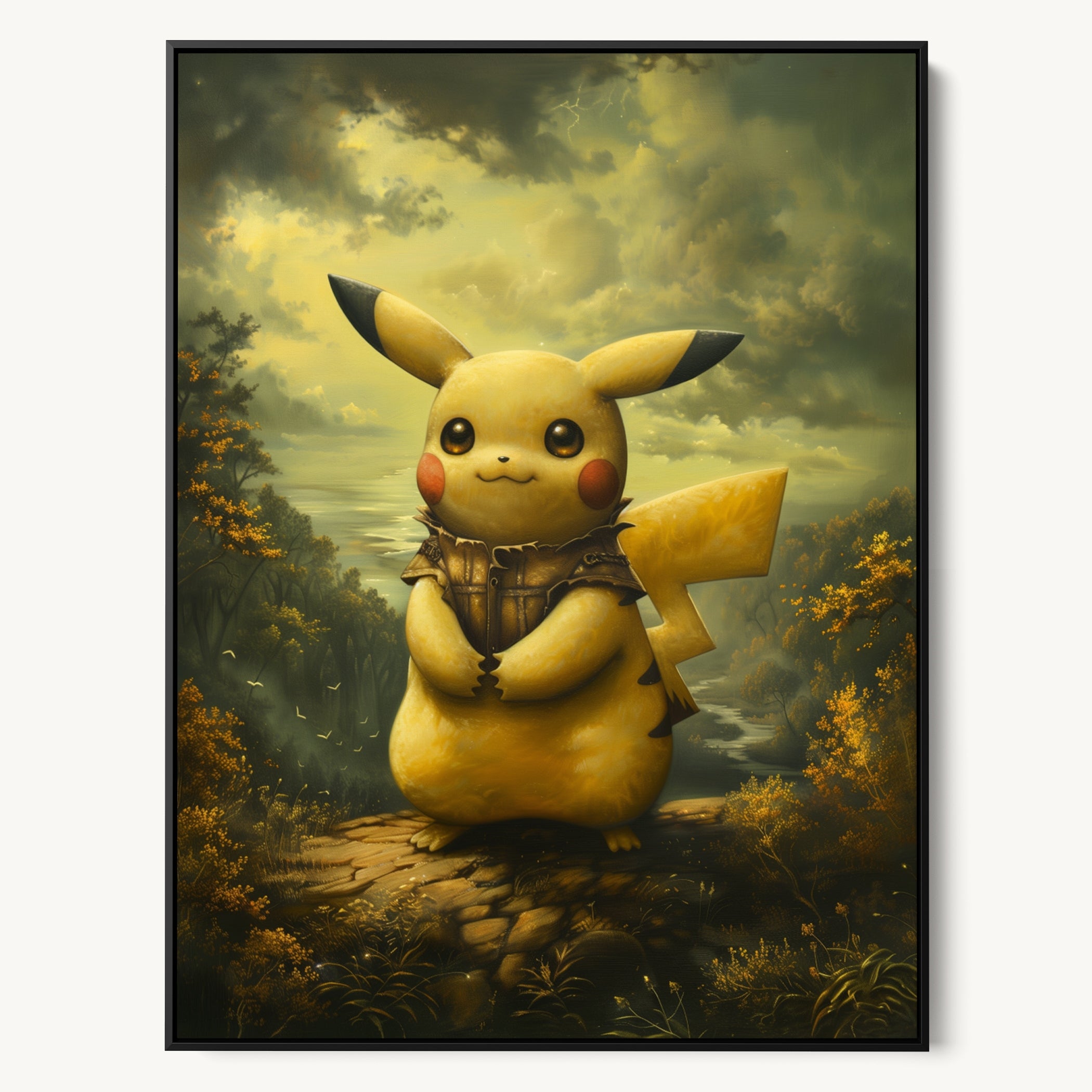 "PIKACHU" WALL ART 3x4