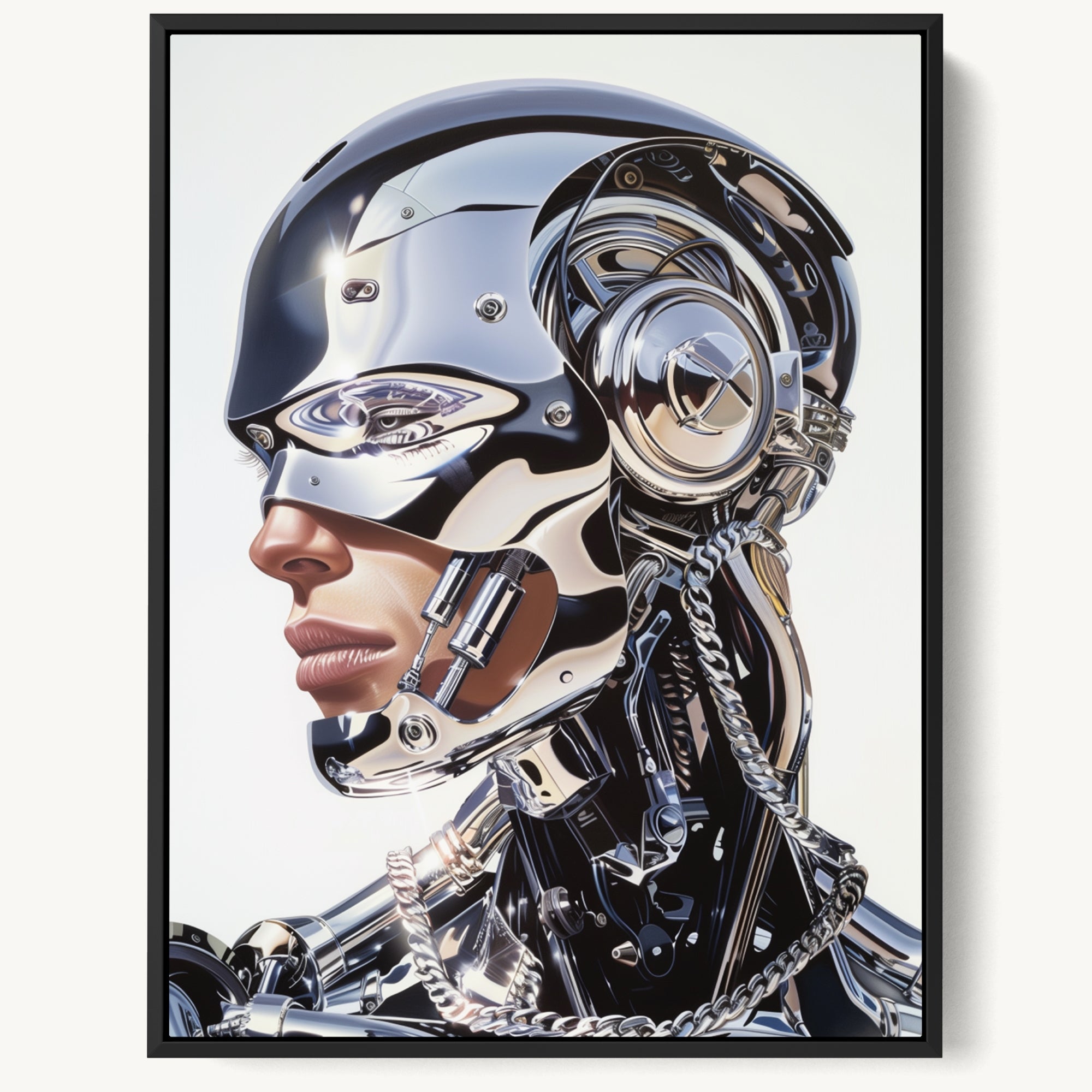 "CYBORG MAN" WALL ART 3x4