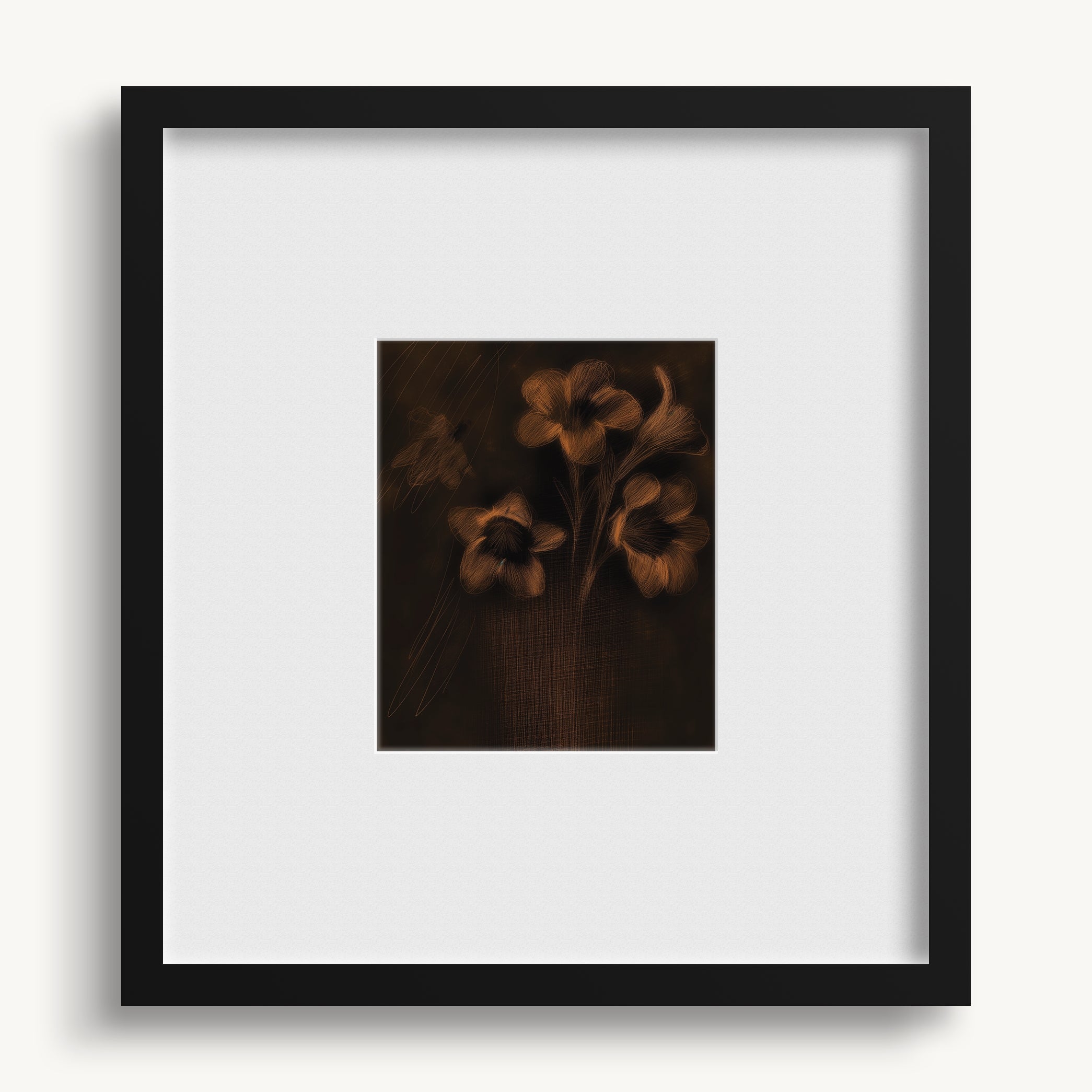 "GILDED BLOOM" WALL ART