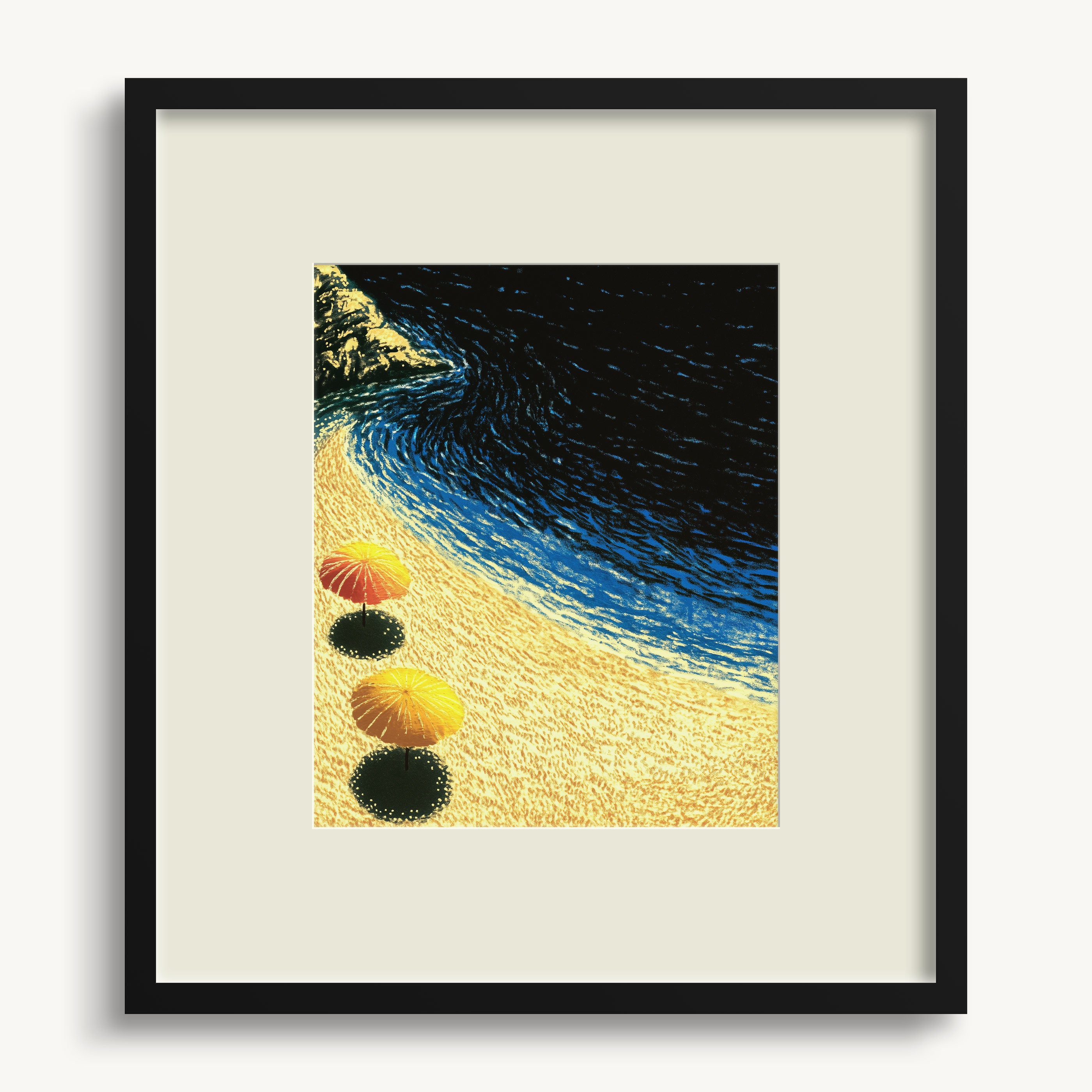 Sunny Beach Scene WALL ART