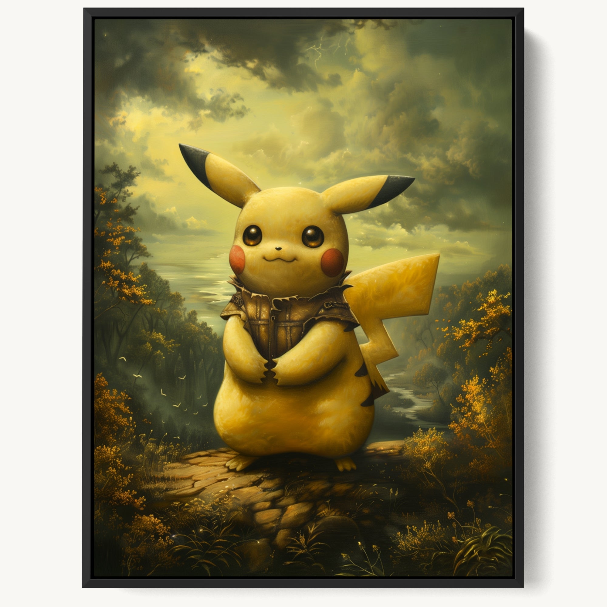 "PIKACHU" WALL ART 3x4