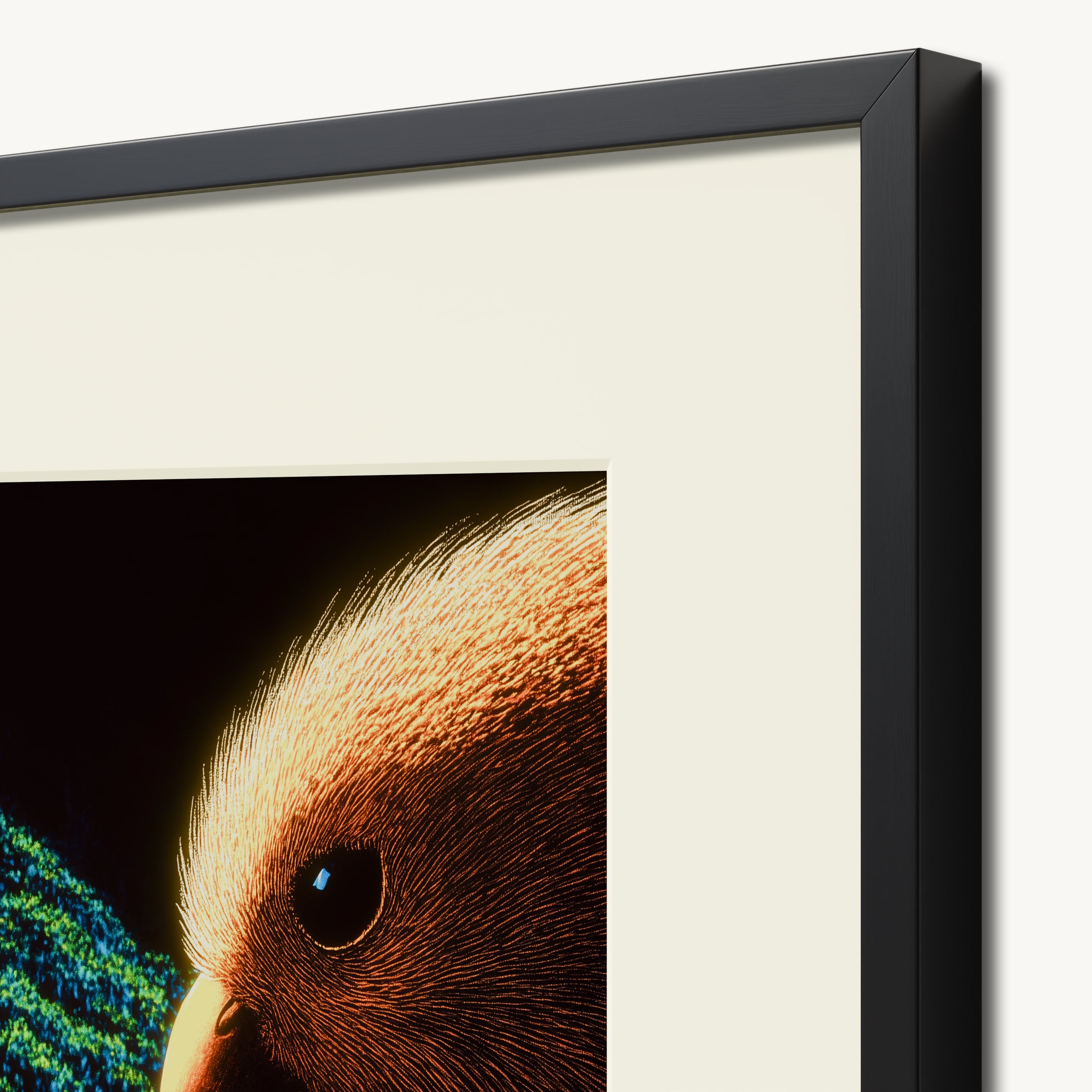 Close-Up Bird Portrait WALL ART