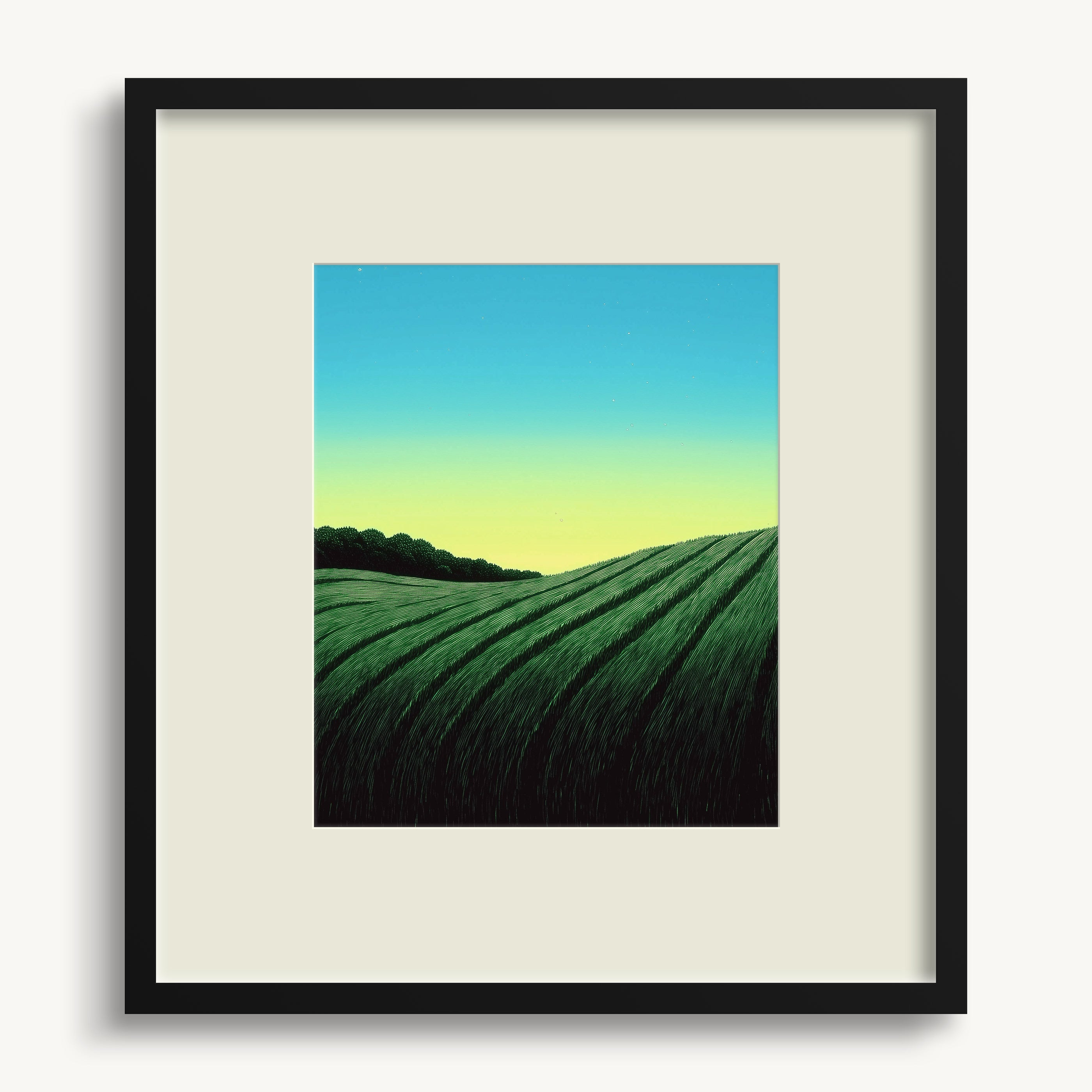 Rolling Hills Landscape WALL ART