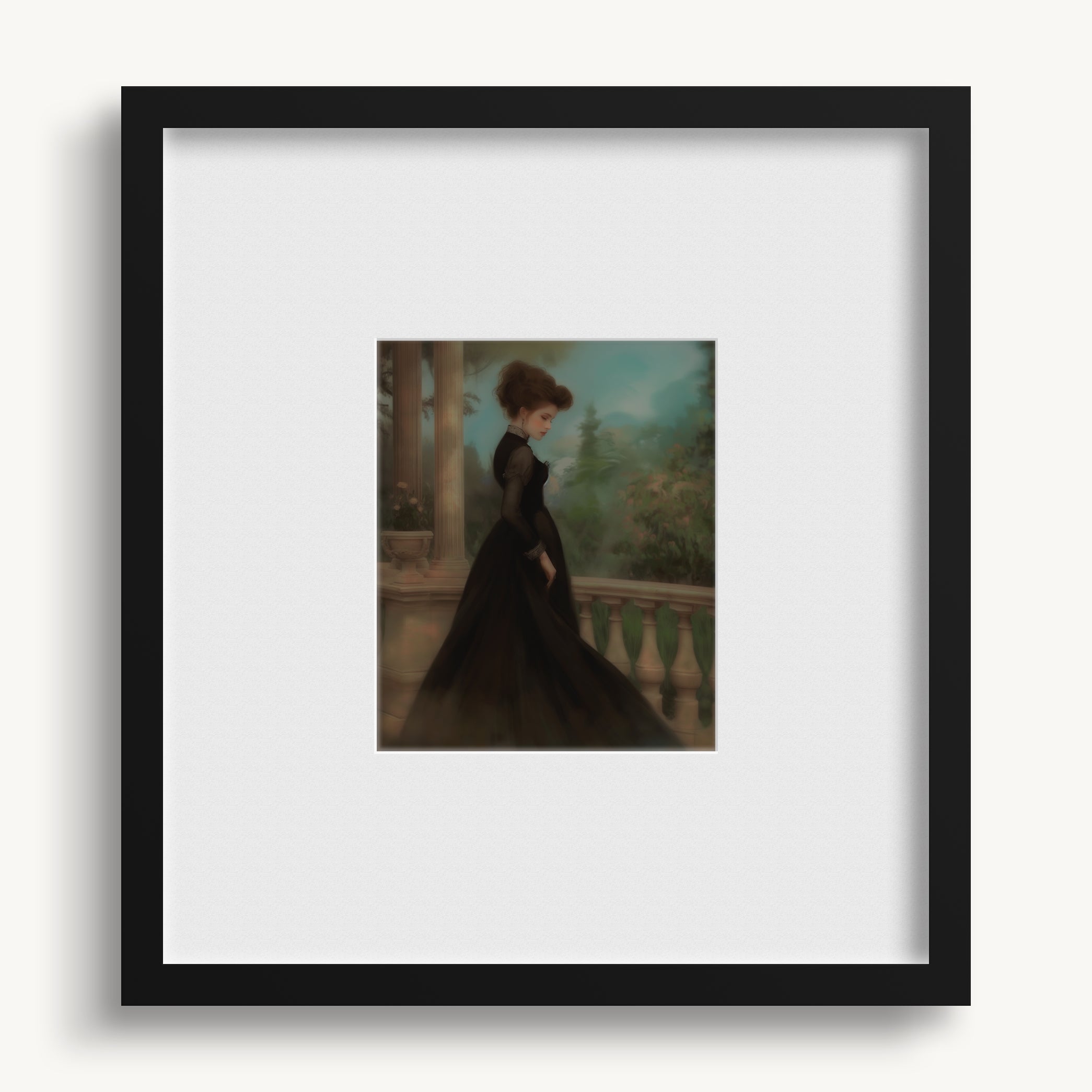 "ELEGANT LADY" WALL ART