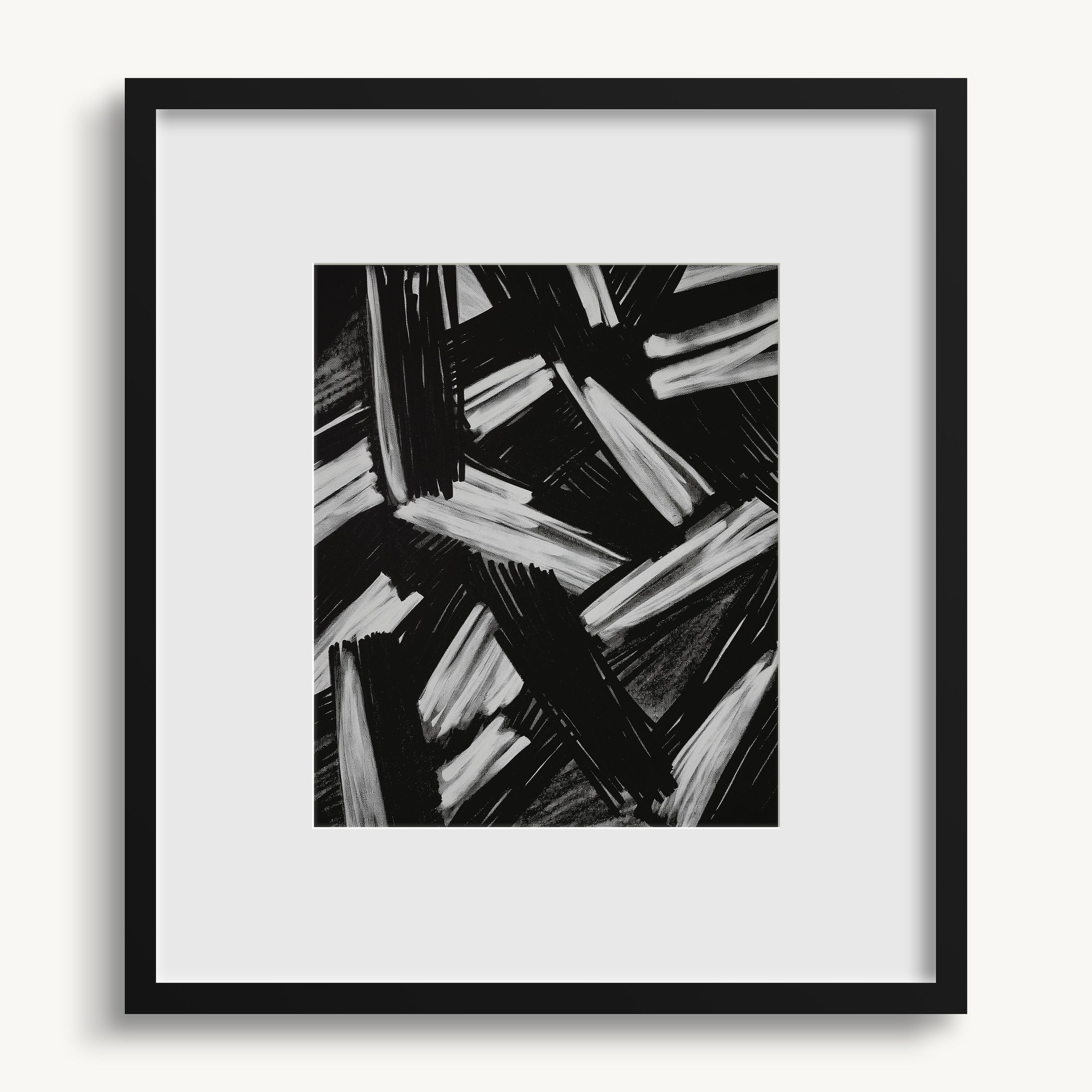 Abstract Brushstrokes WALL ART