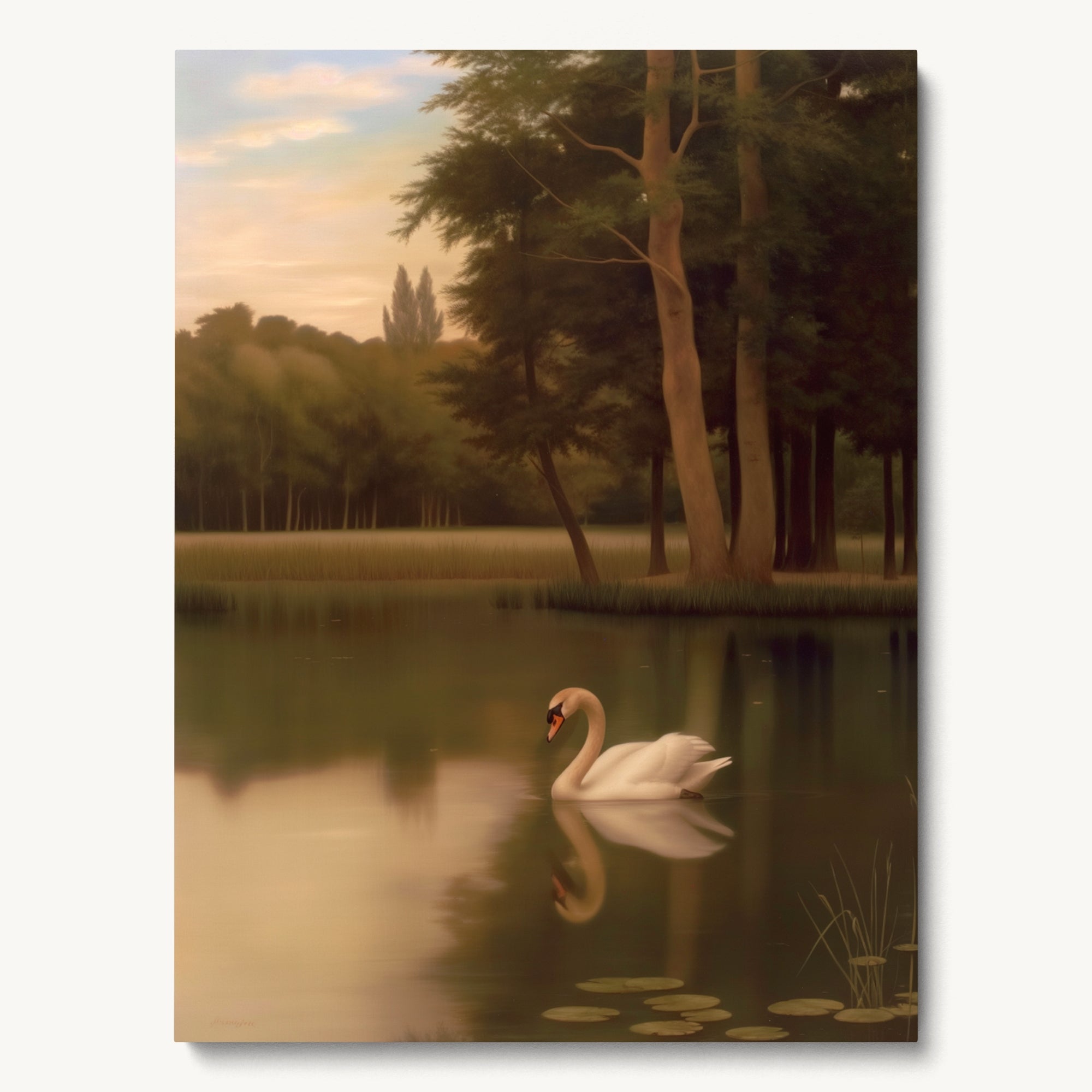 "SWAN" WALL ART 3x4