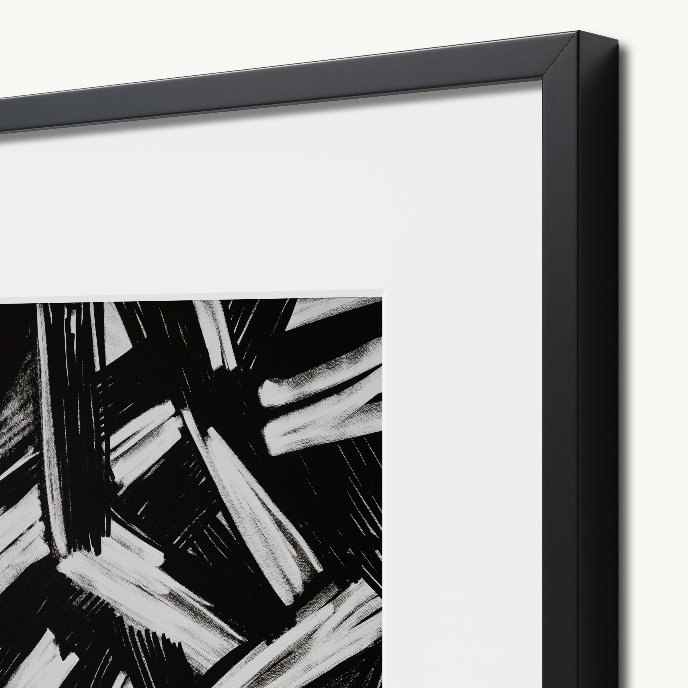 Abstract Brushstrokes WALL ART