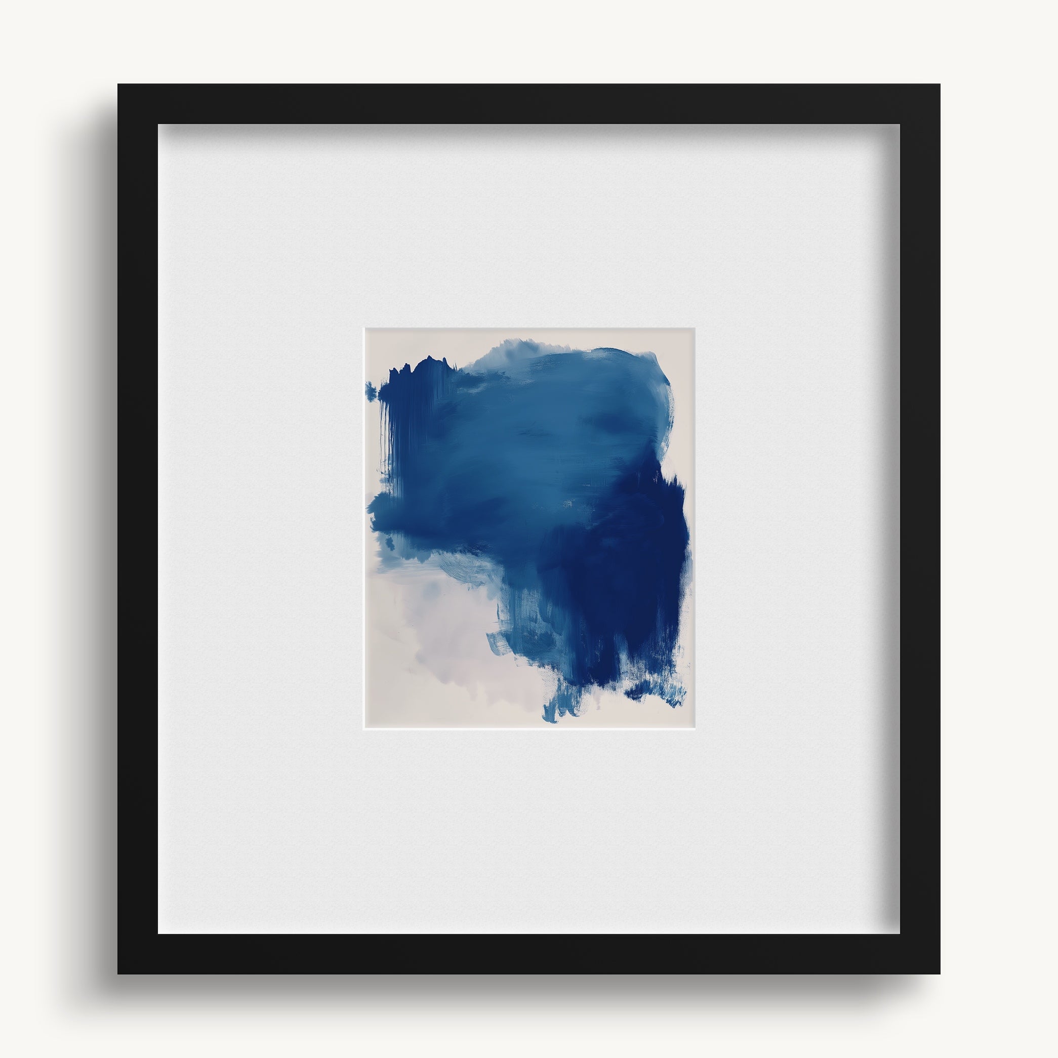 "BLUE 3" WALL ART