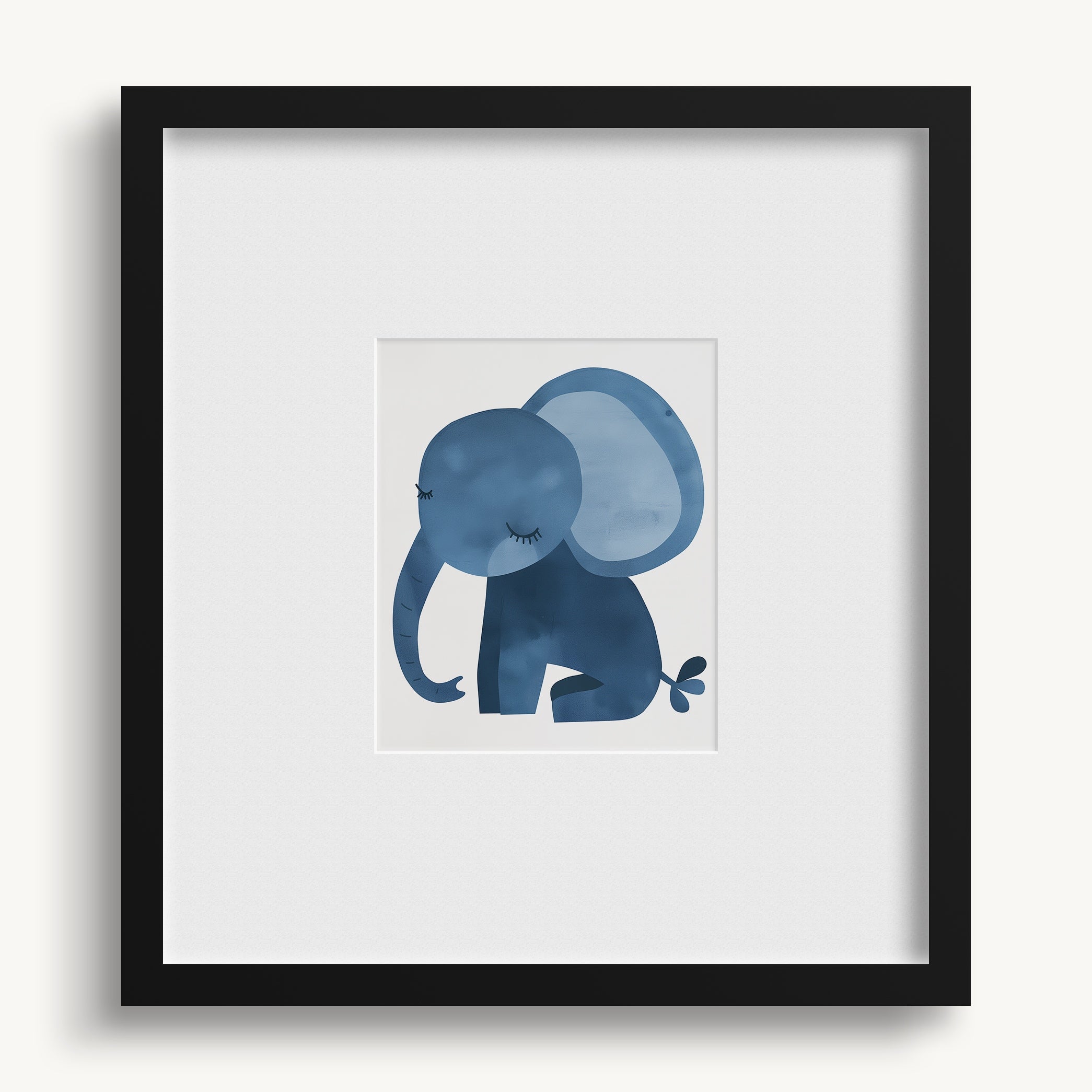 "FRIENDLY ELEPHANT" WALL ART