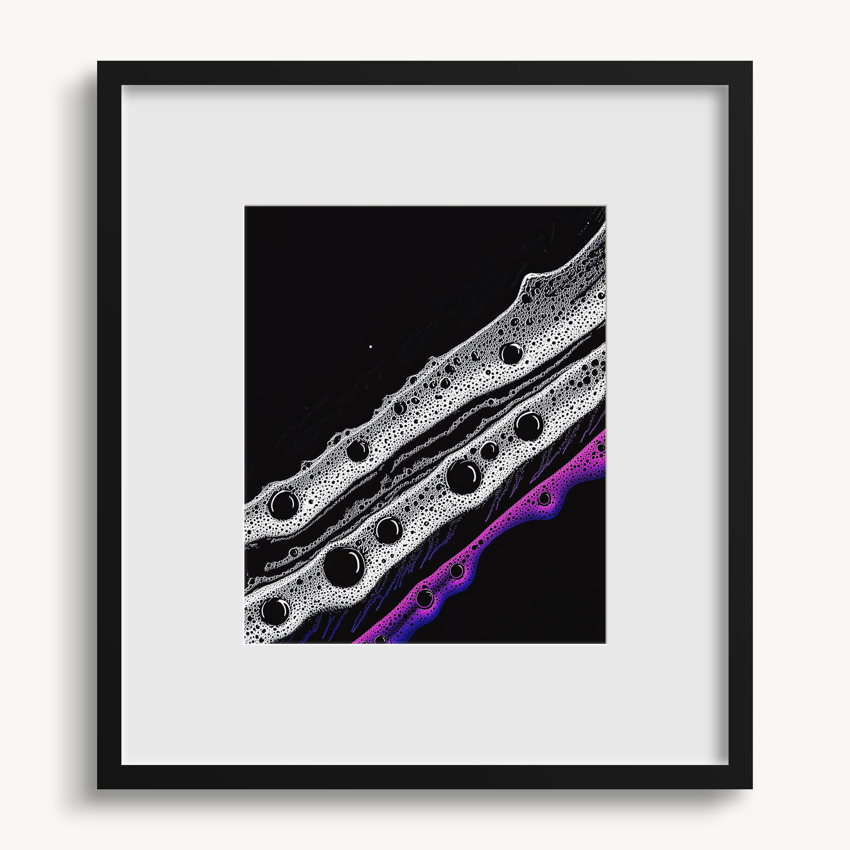 Abstract Bubbles WALL ART