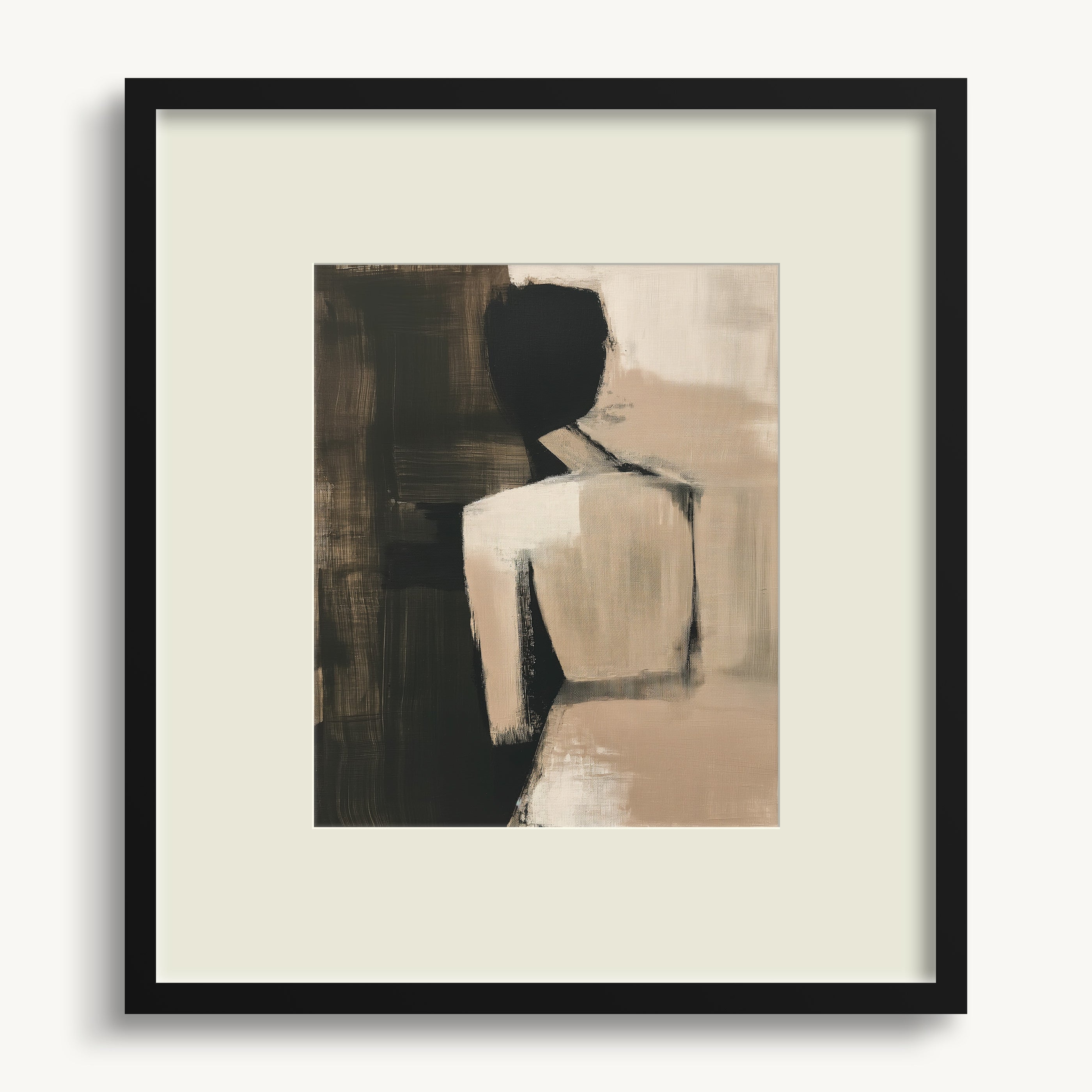 Muted Human Abstraction WALL ART