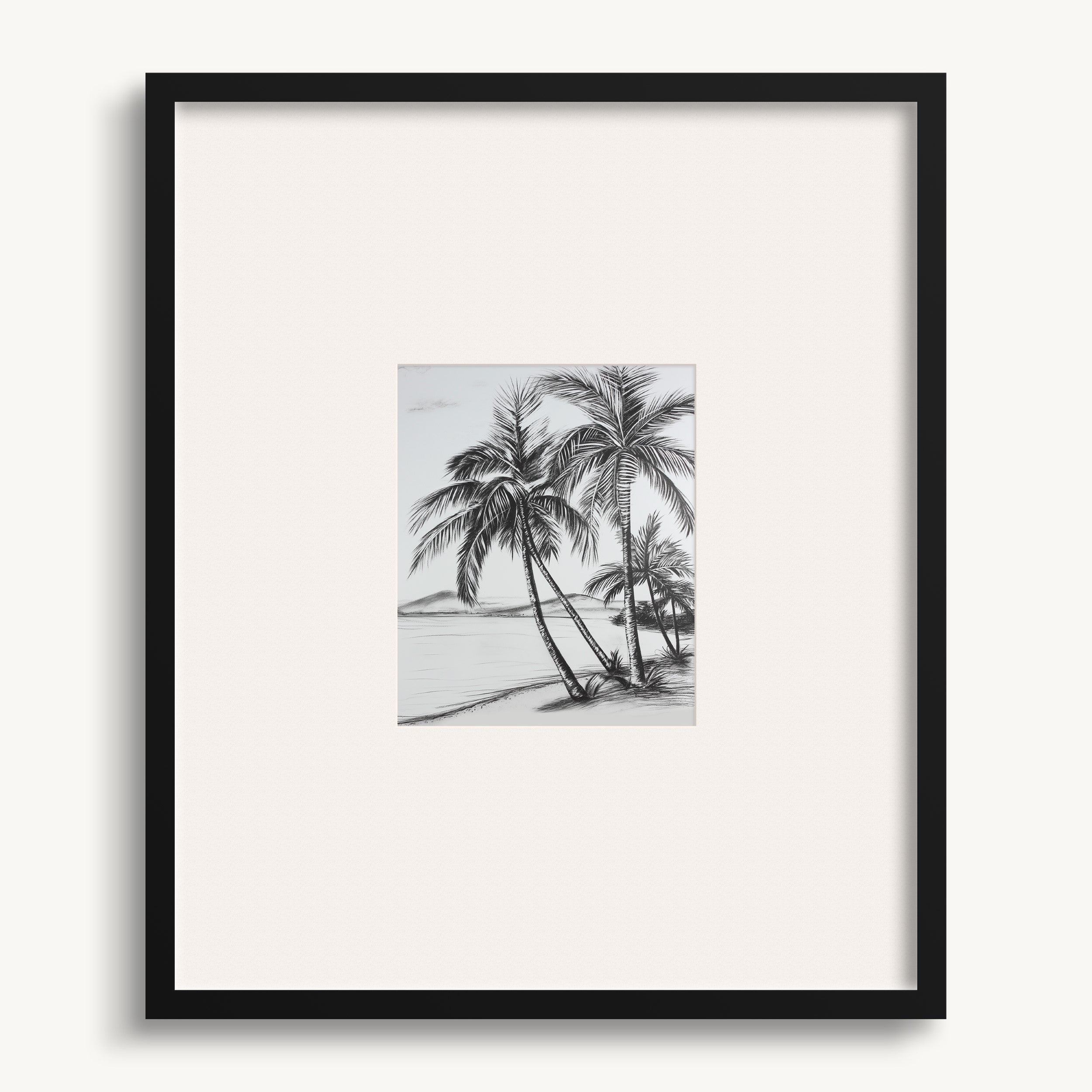 Beachside Palms WALL ART