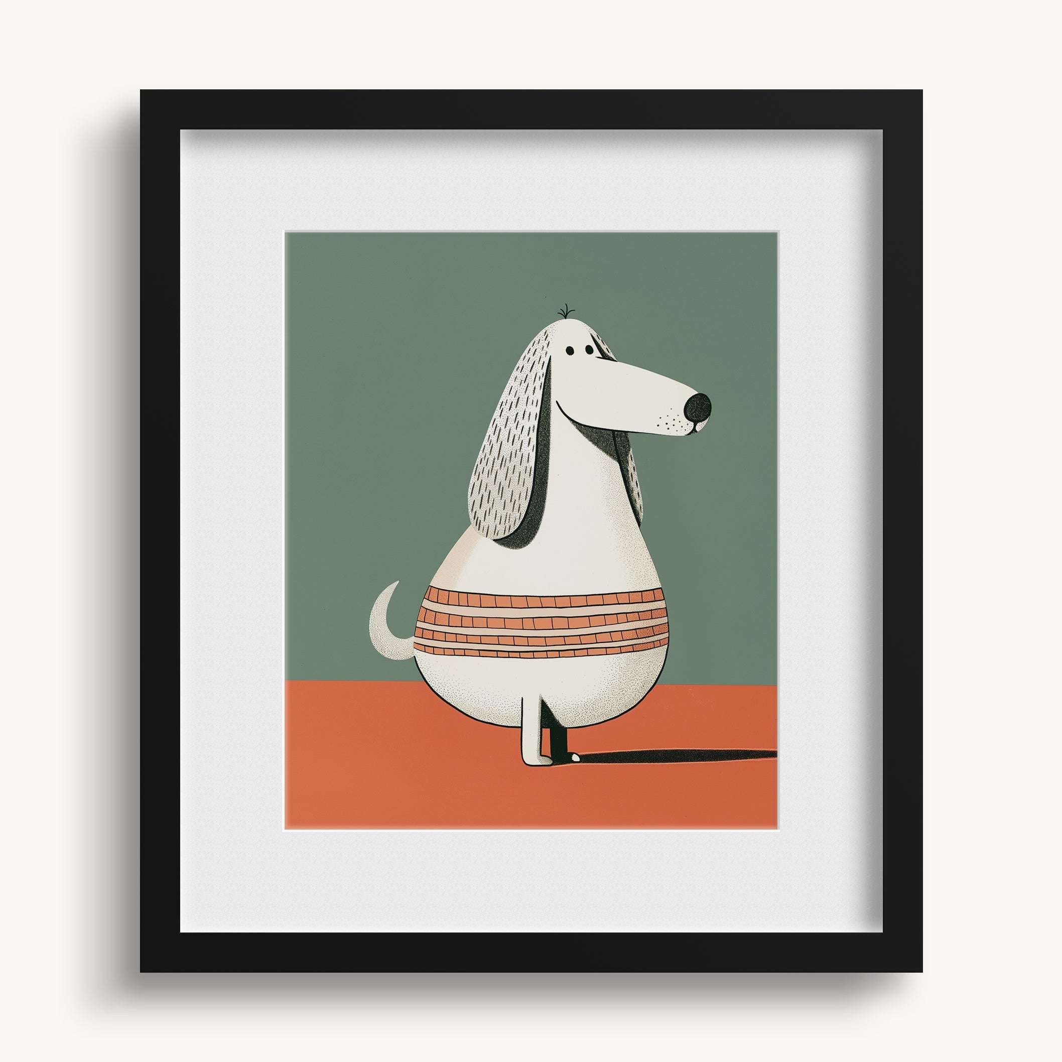 "DOG 6" WALL ART