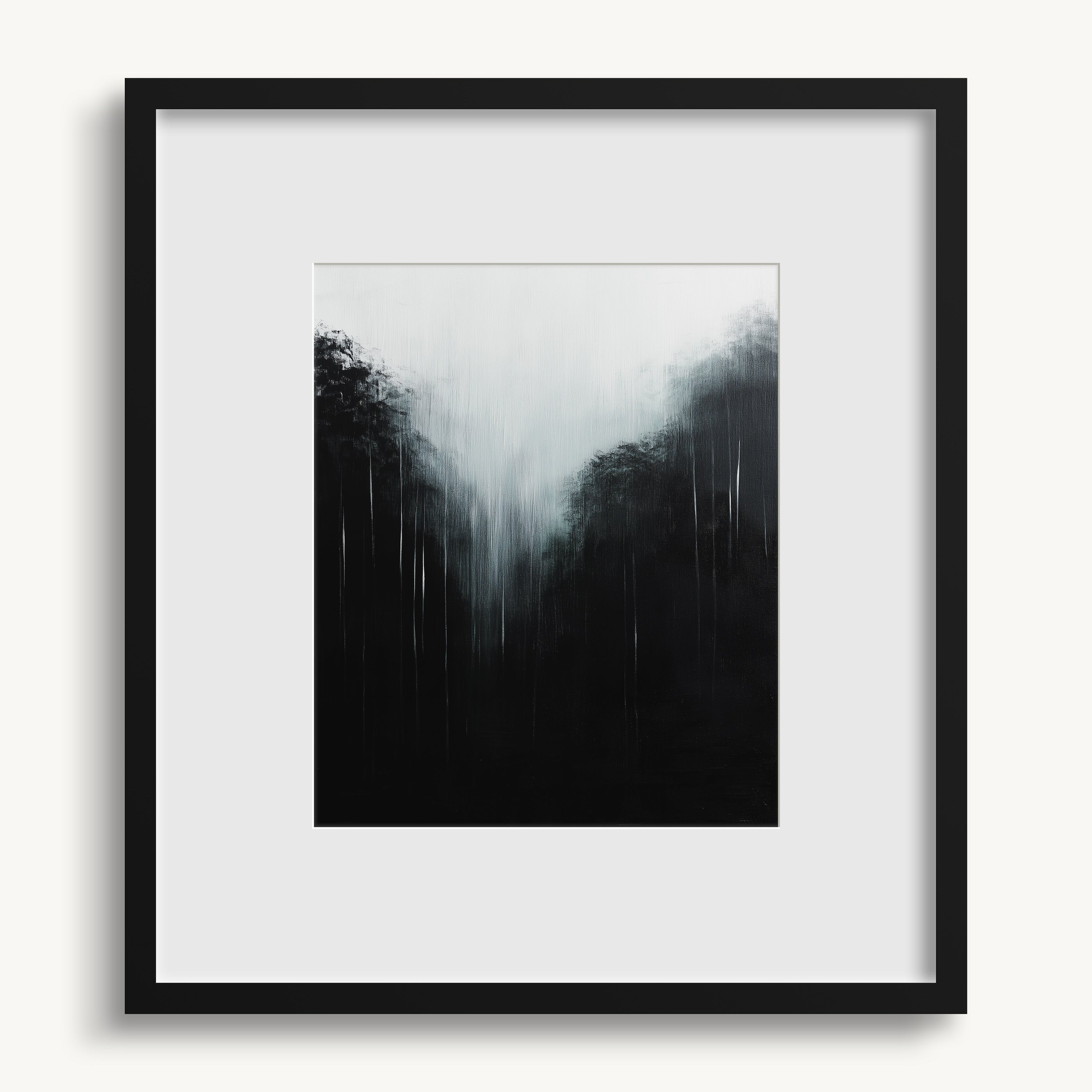 Abstract Forest Streaks WALL ART