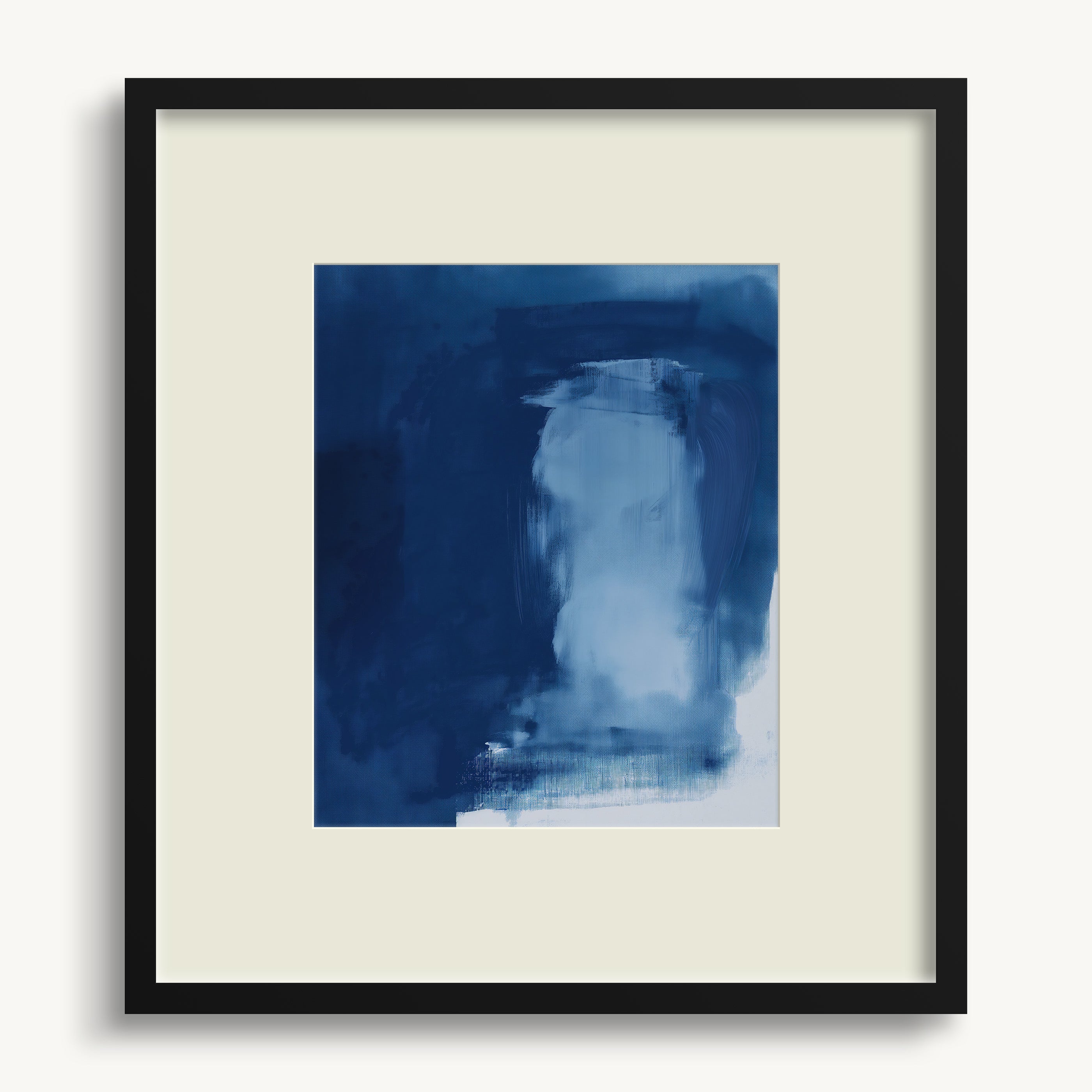 Shades of Blue Abstract WALL ART