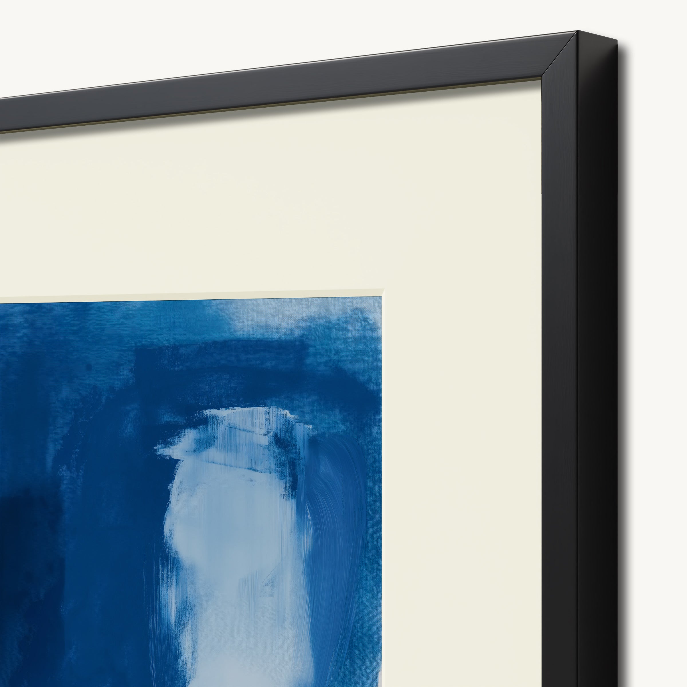 Shades of Blue Abstract WALL ART