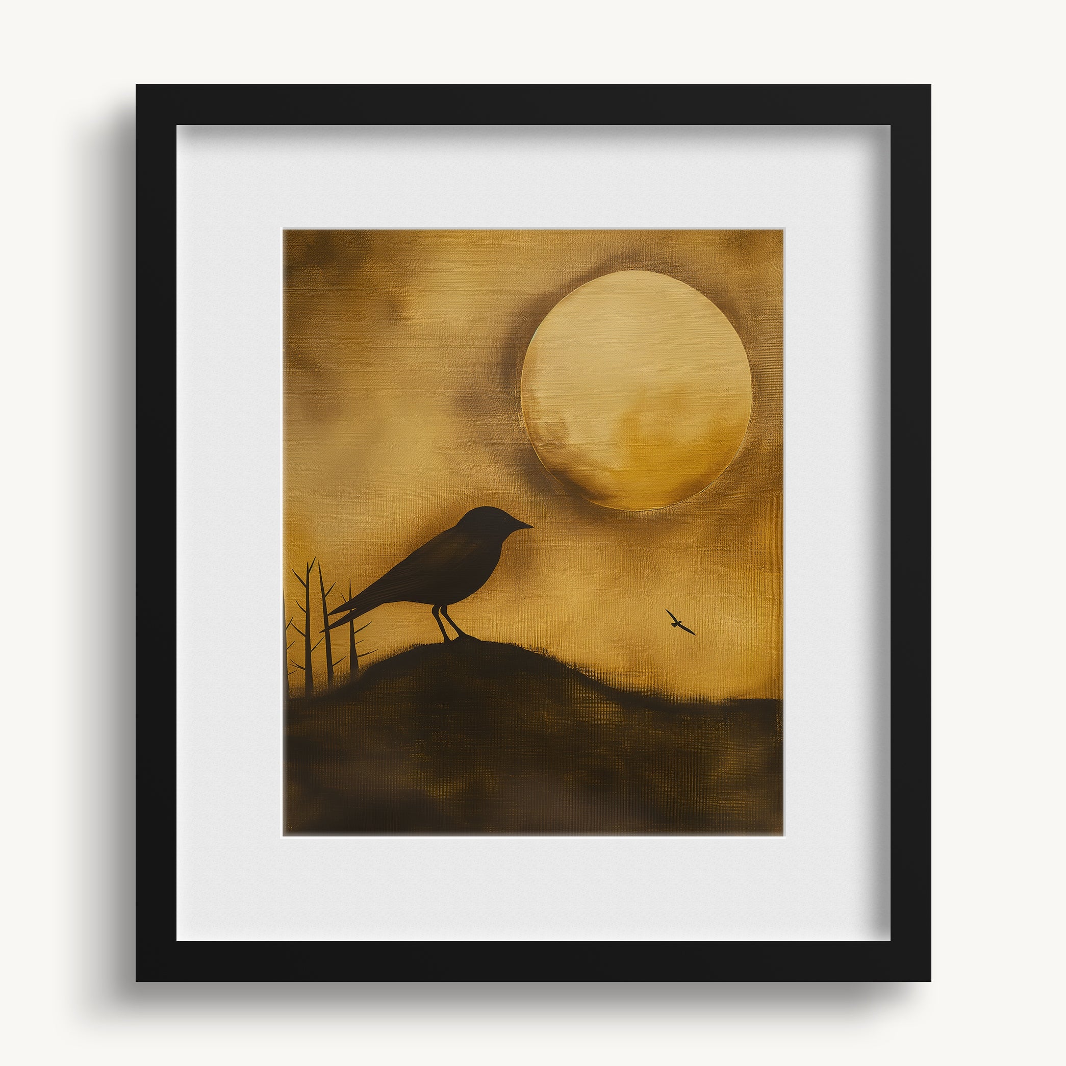 "GOLDEN EVENING" WALL ART