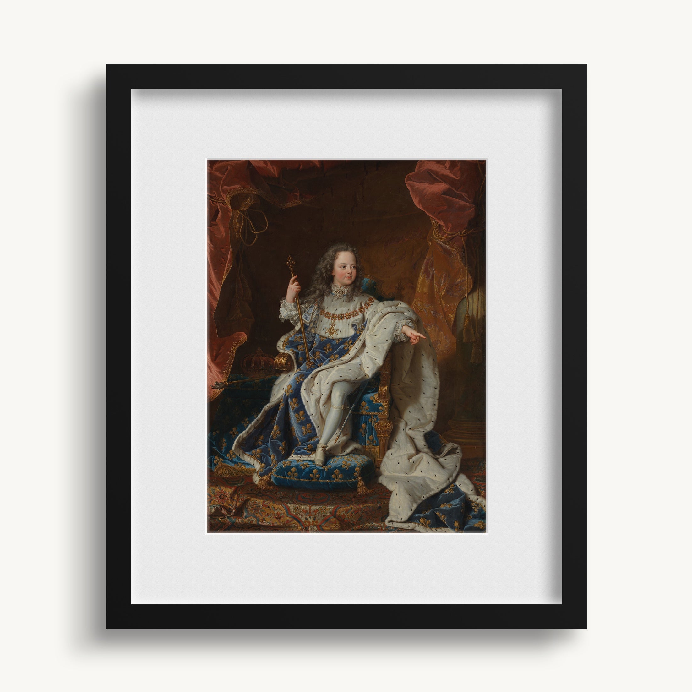 "Louis XV of France as a child" WALL ART