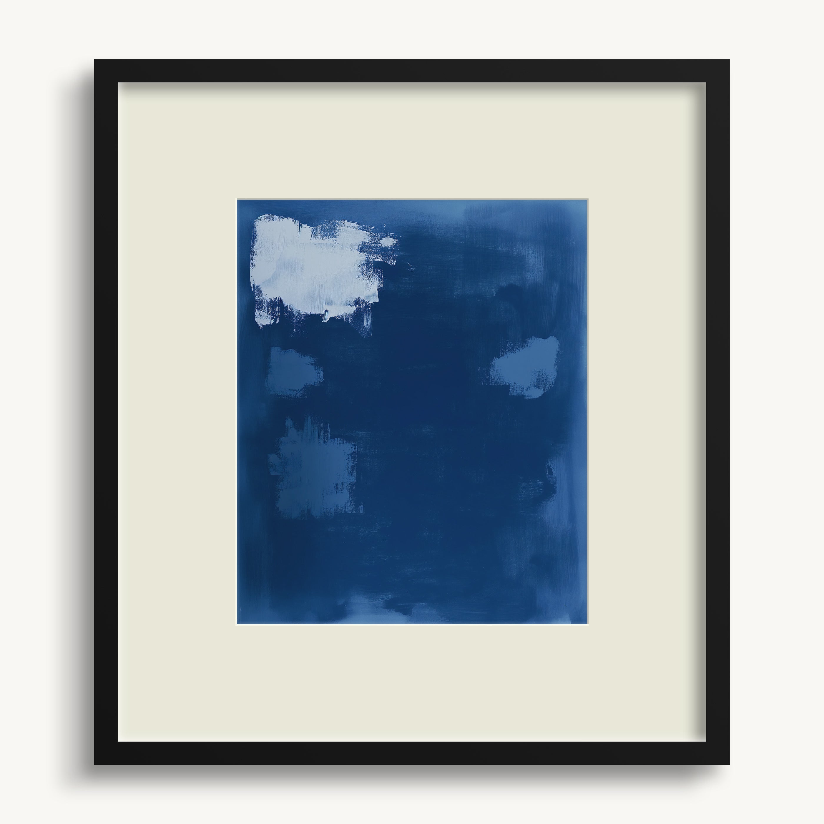 Blue Abstract WALL ART