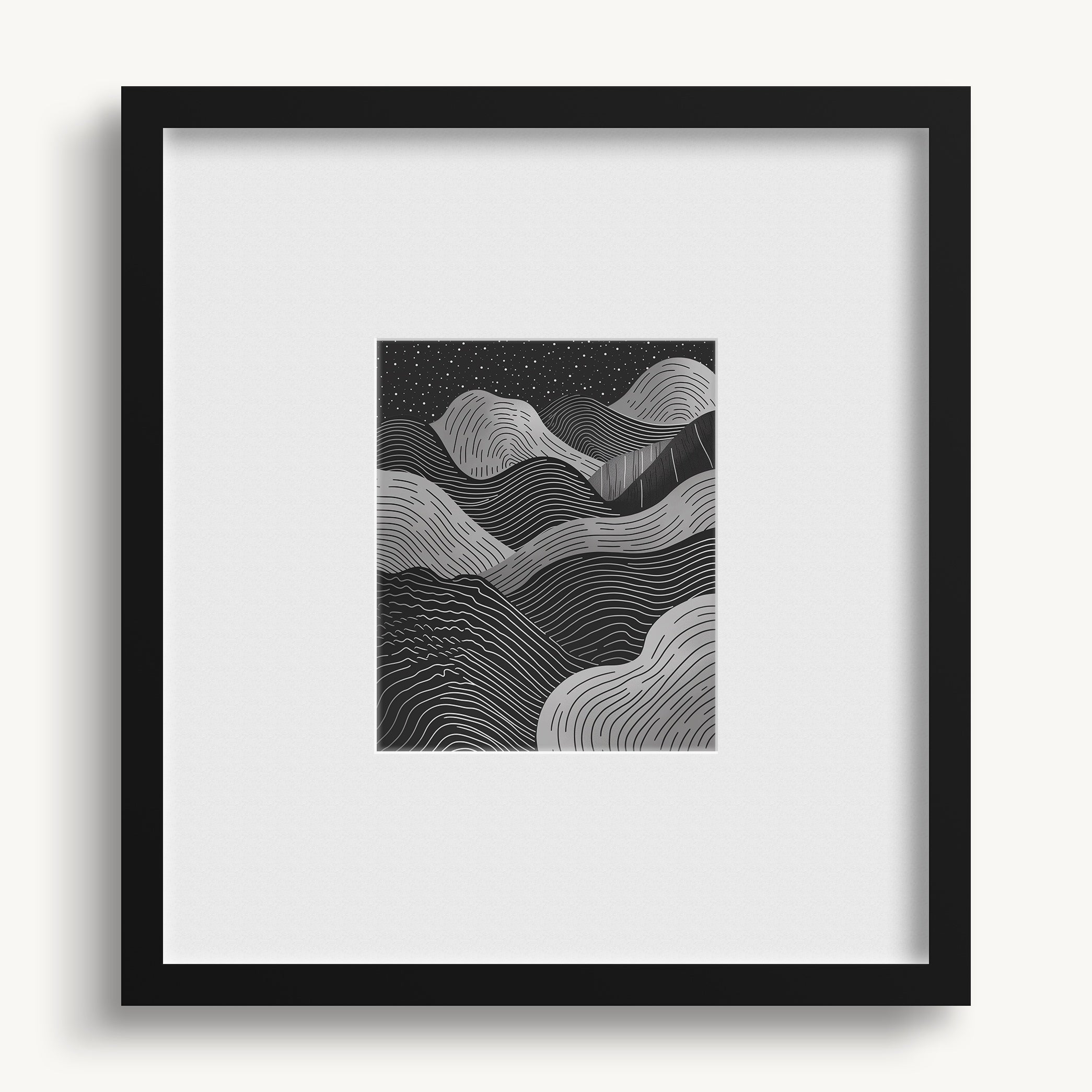 "DIMENSIONAL REVERIE" WALL ART