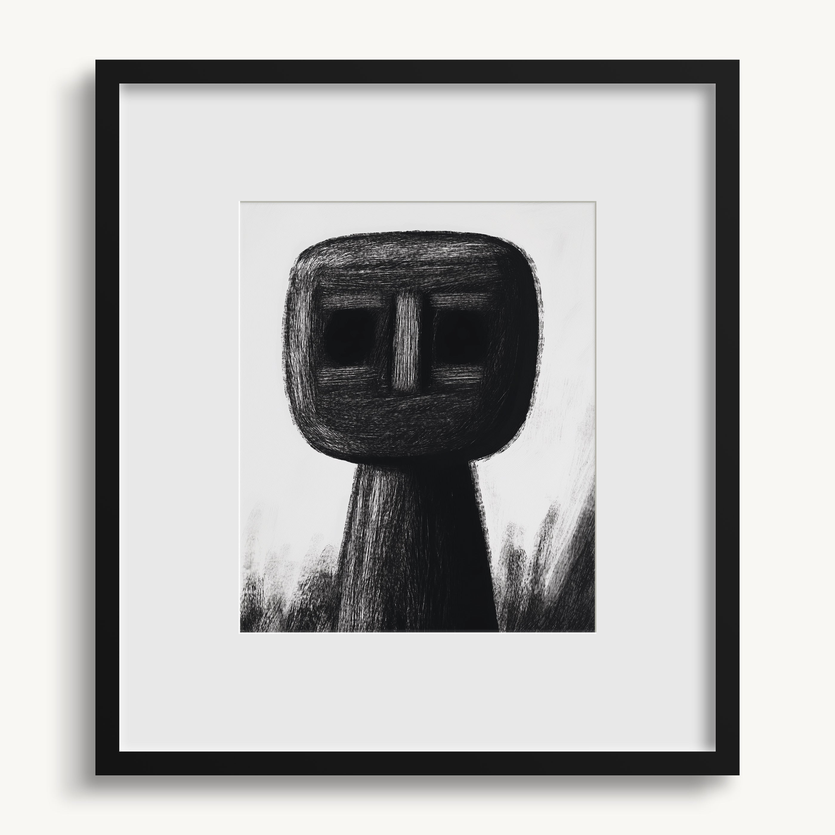 Abstract Mask Face WALL ART