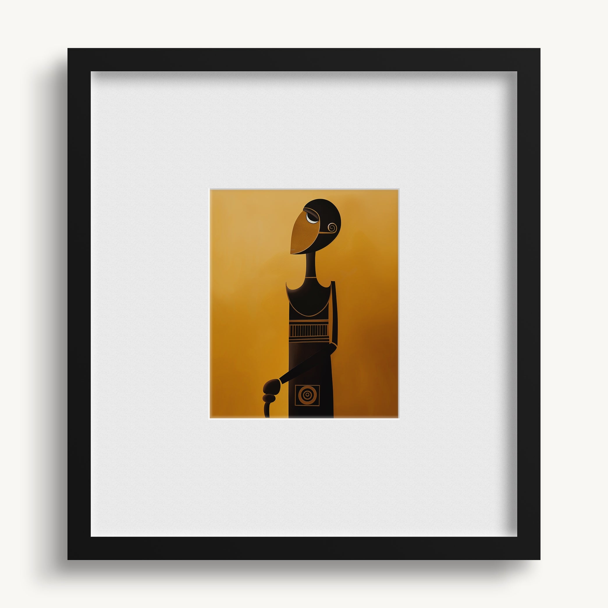 "ALURE ON GOLD" WALL ART