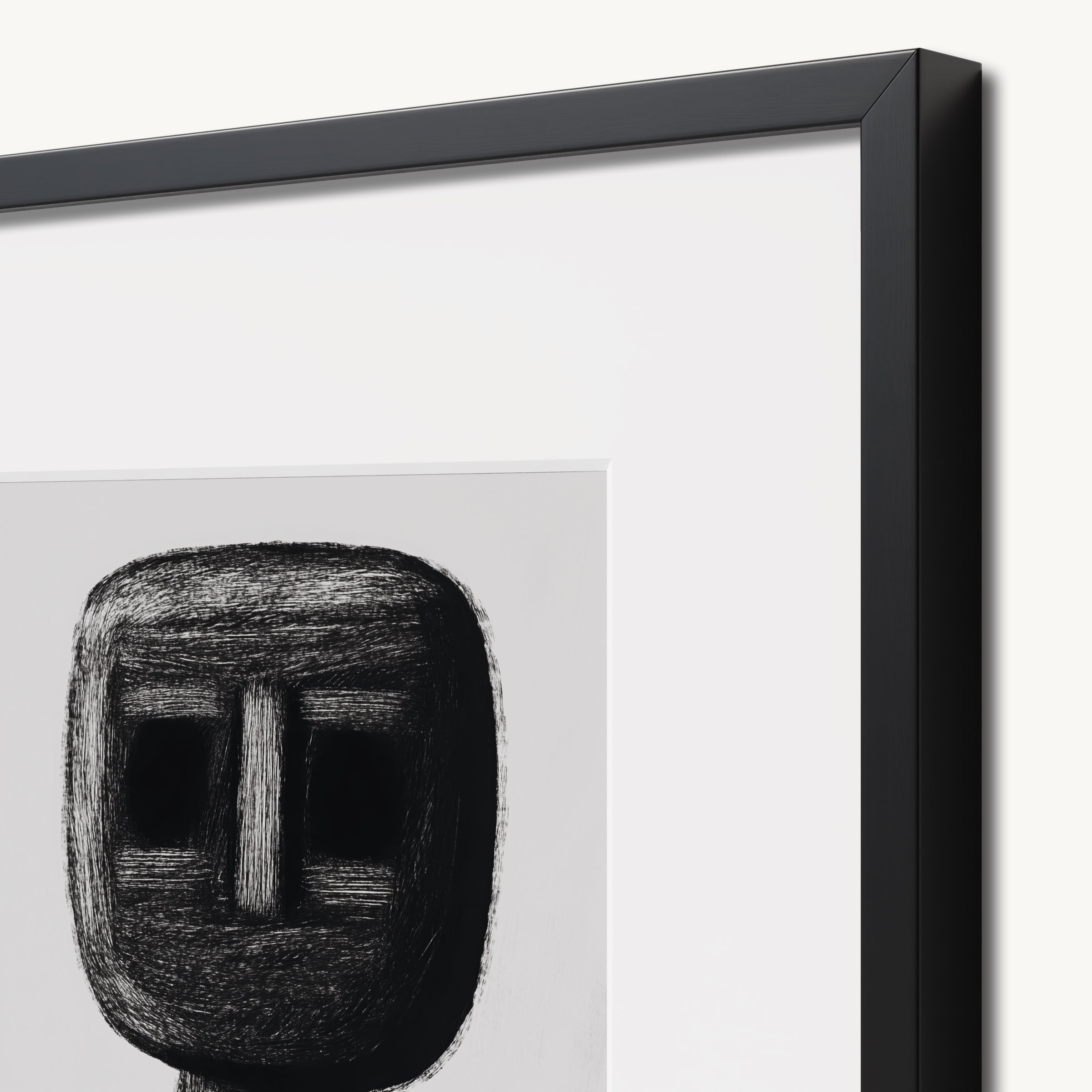 Abstract Mask Face WALL ART